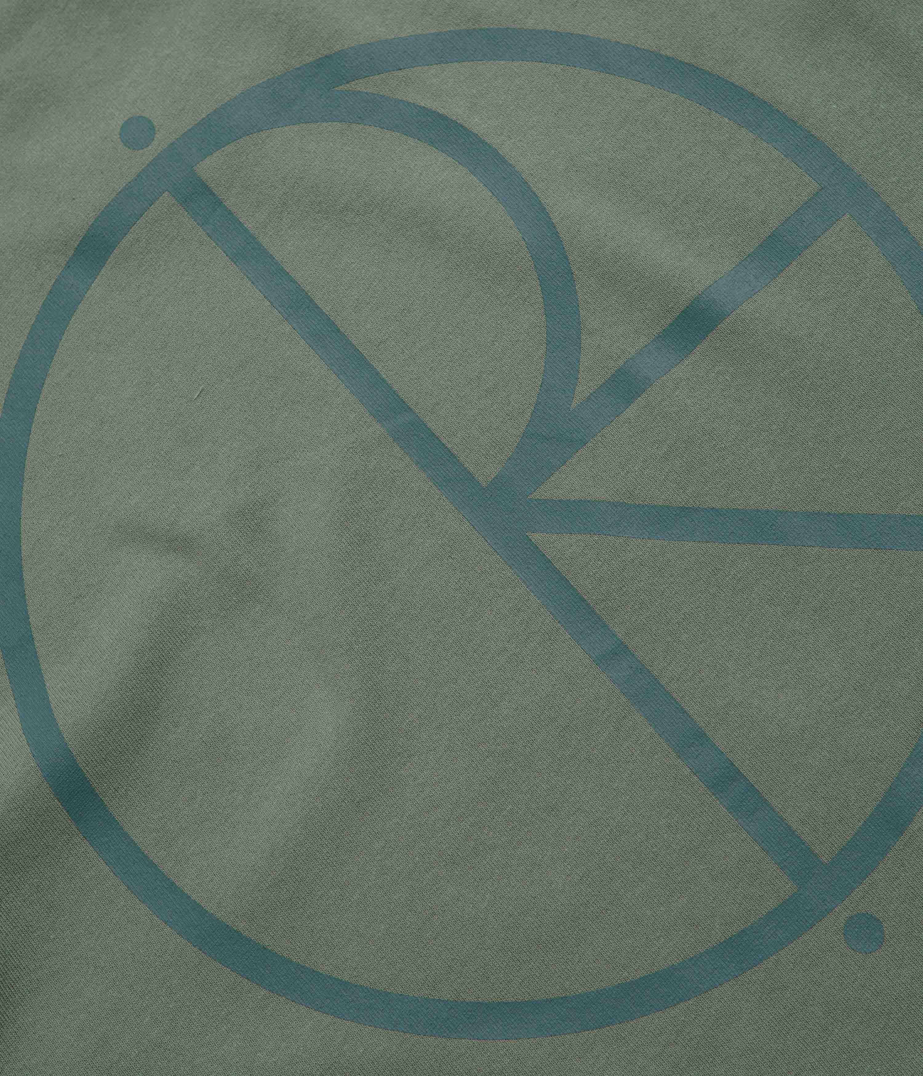 Polar Stroke Logo T-Shirt - Jade Green / Dark Green - Image 5