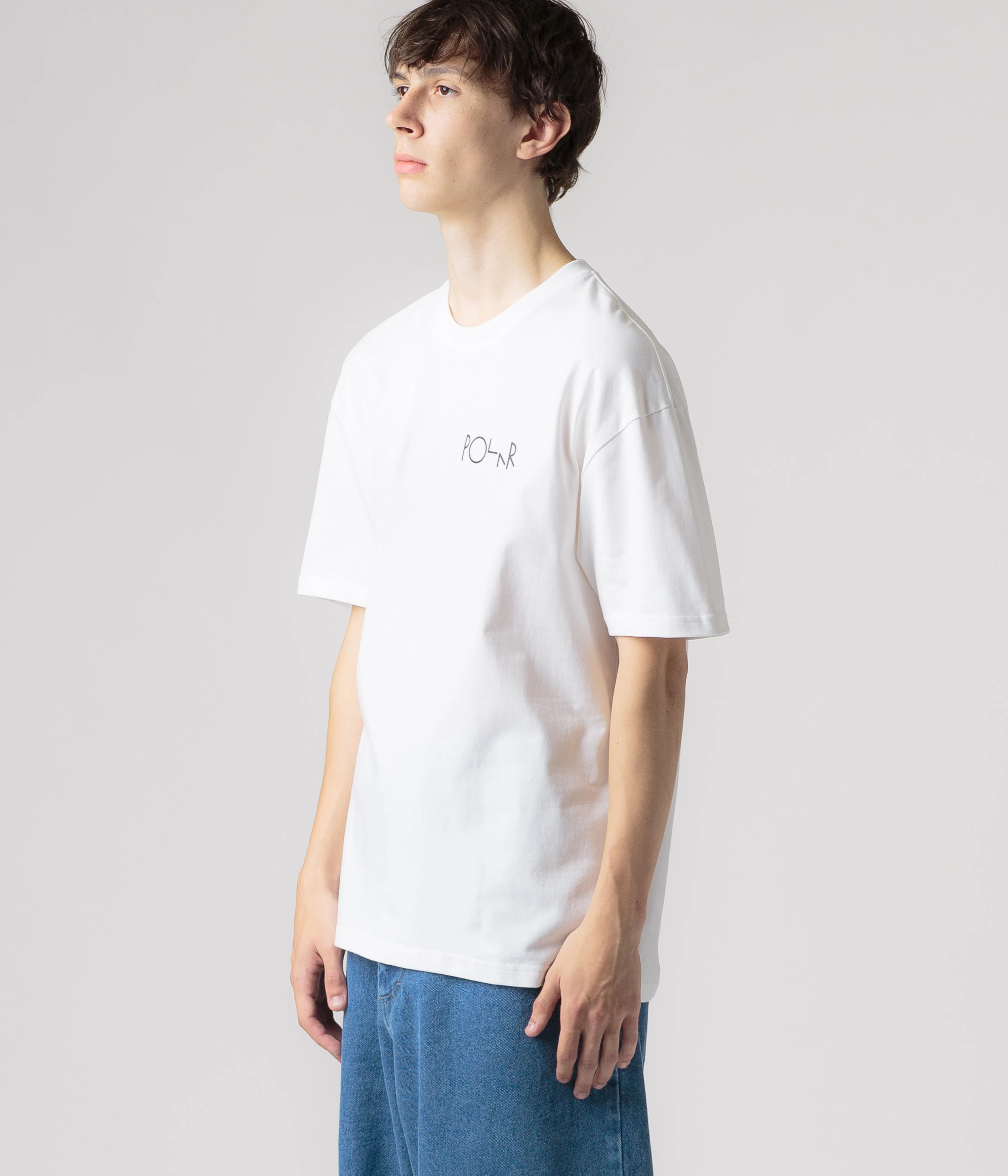 Polar Stroke Logo T-Shirt - White - Image 7