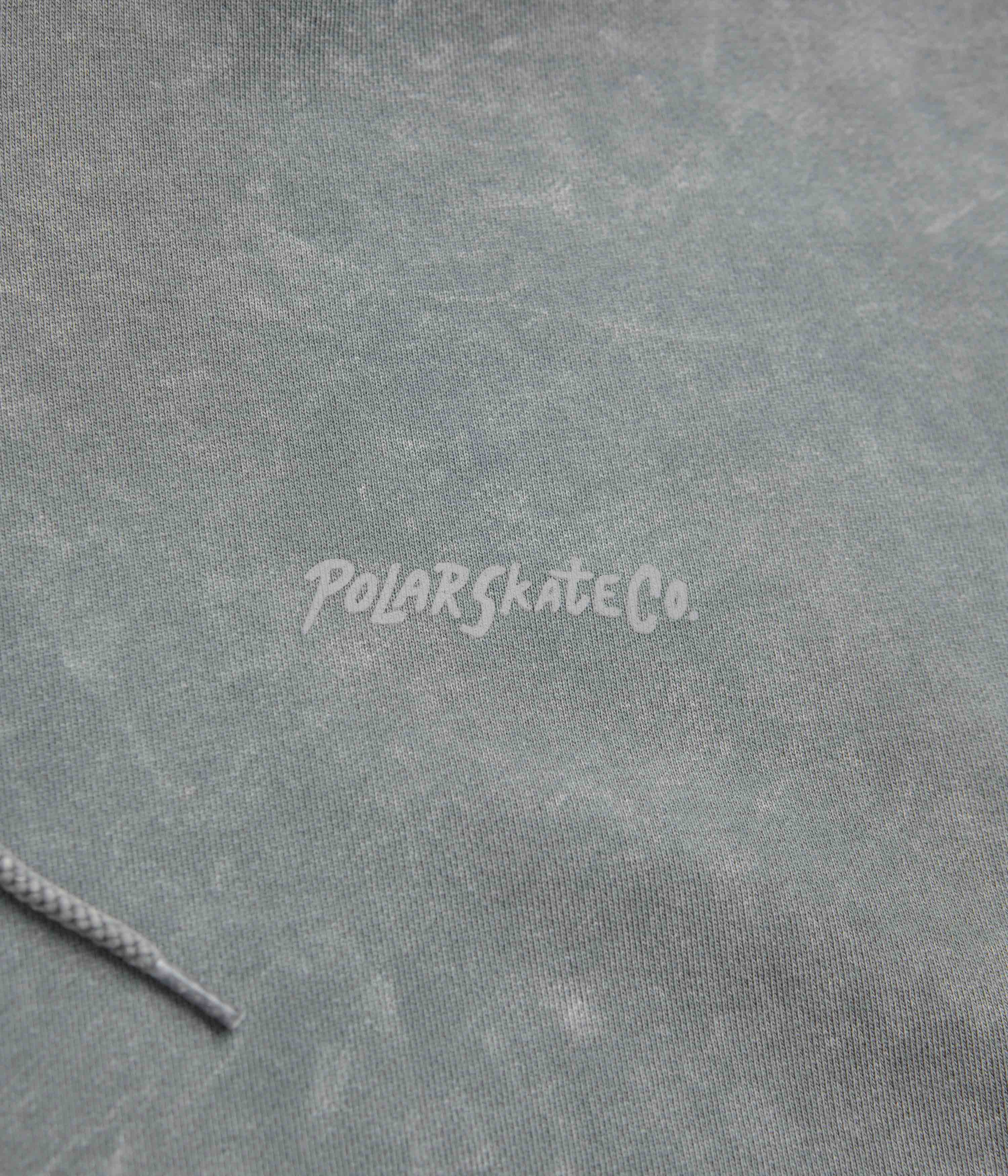 Polar Surf Logo Acid Frank Hoodie - Grey - Image 3