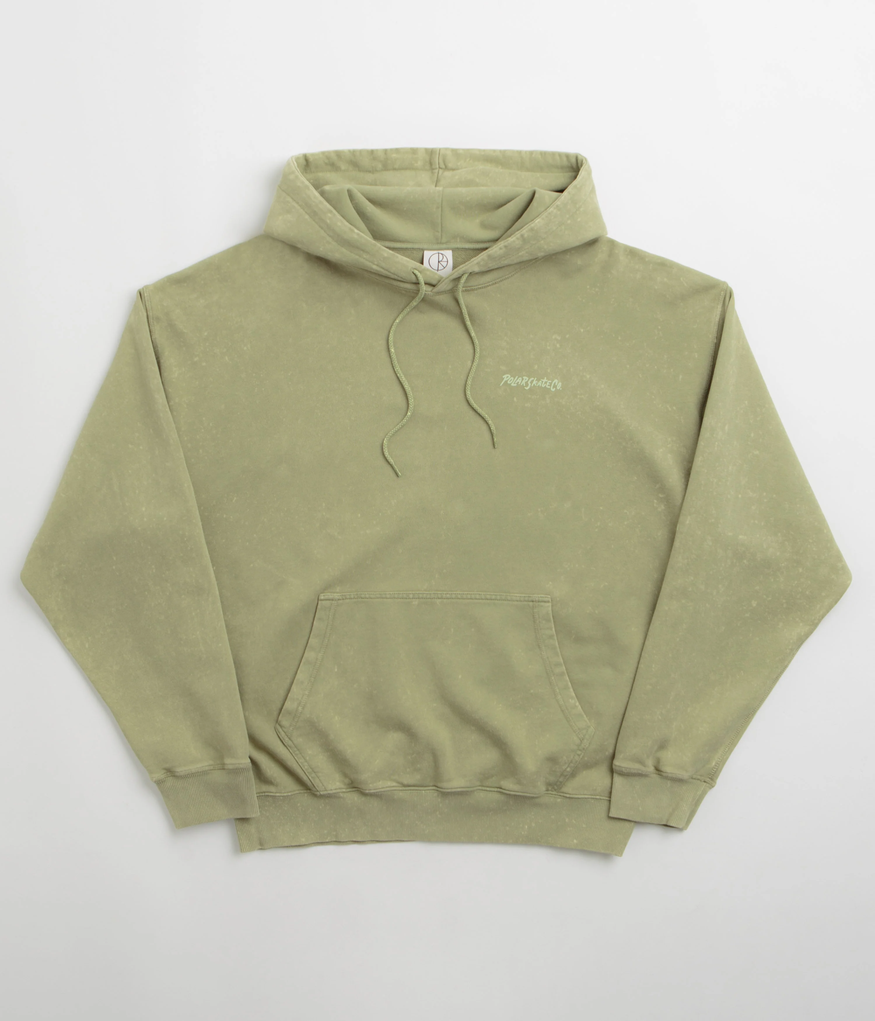 Polar Surf Logo Acid Frank Hoodie - Light Green