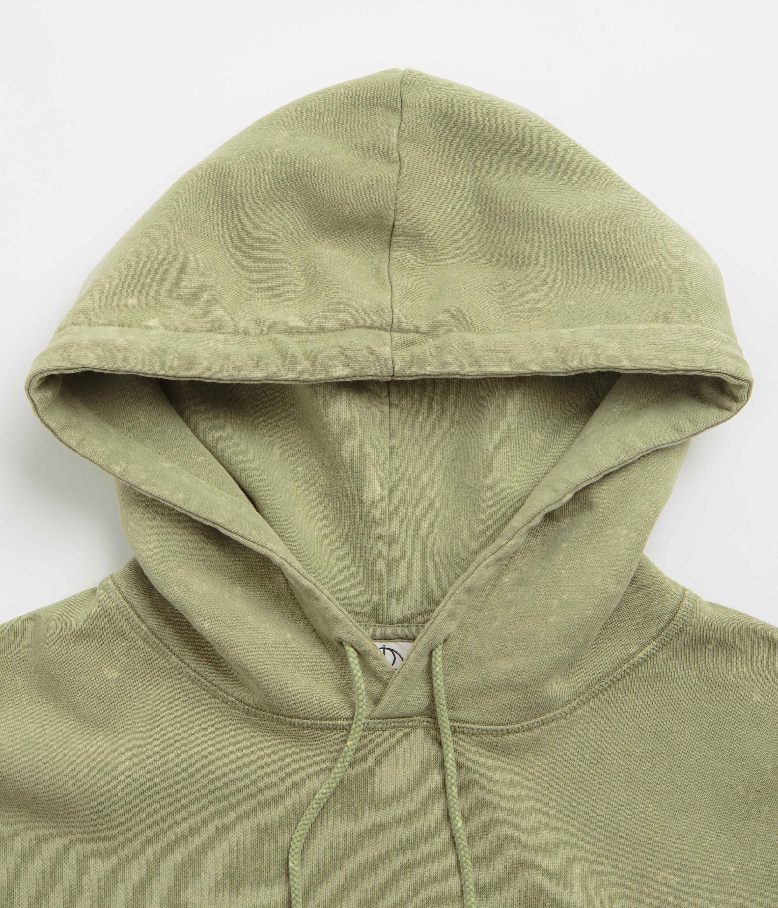 Polar Surf Logo Acid Frank Hoodie - Light Green - Image 4