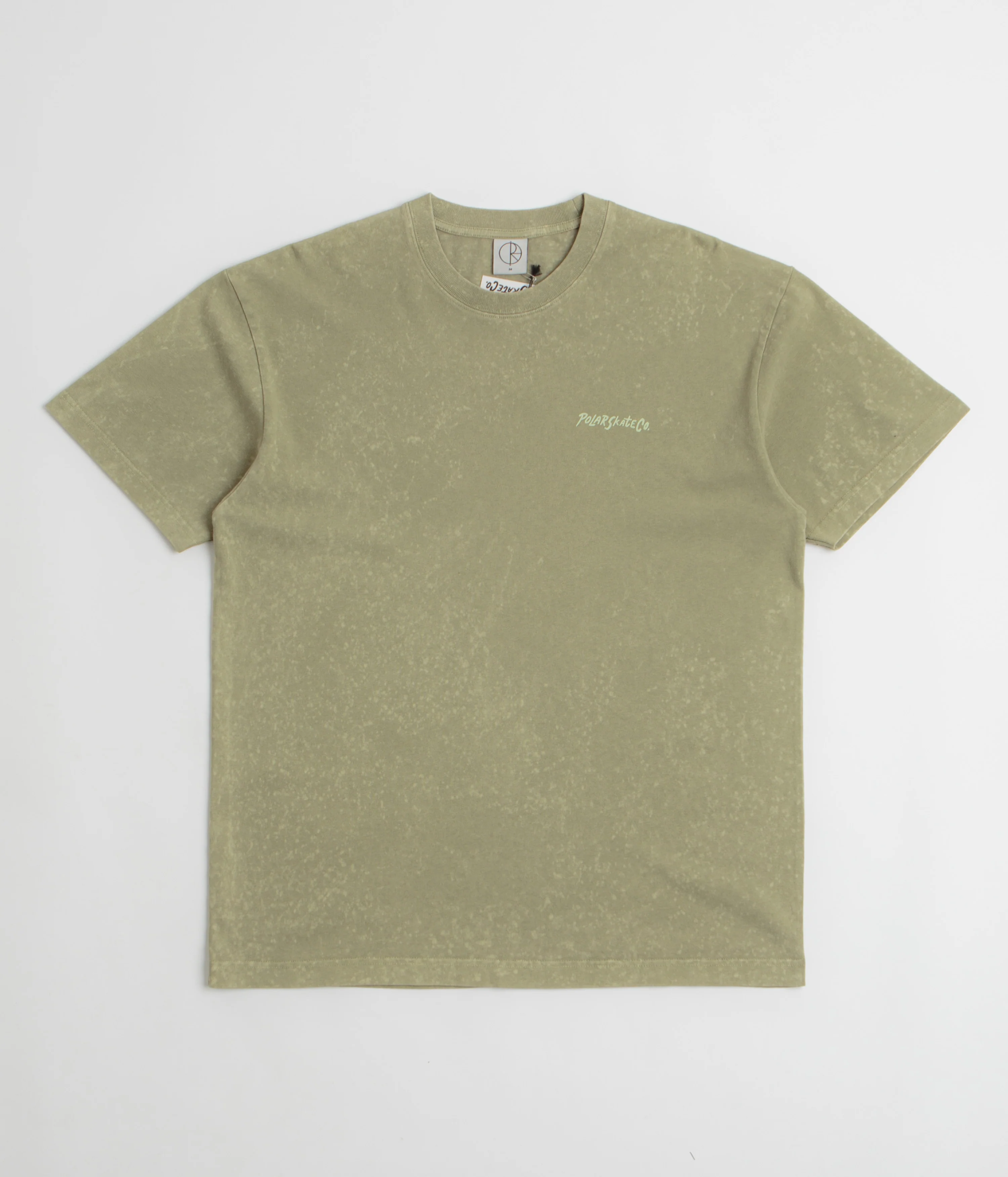 Polar Surf Logo Acid T-Shirt - Light Green