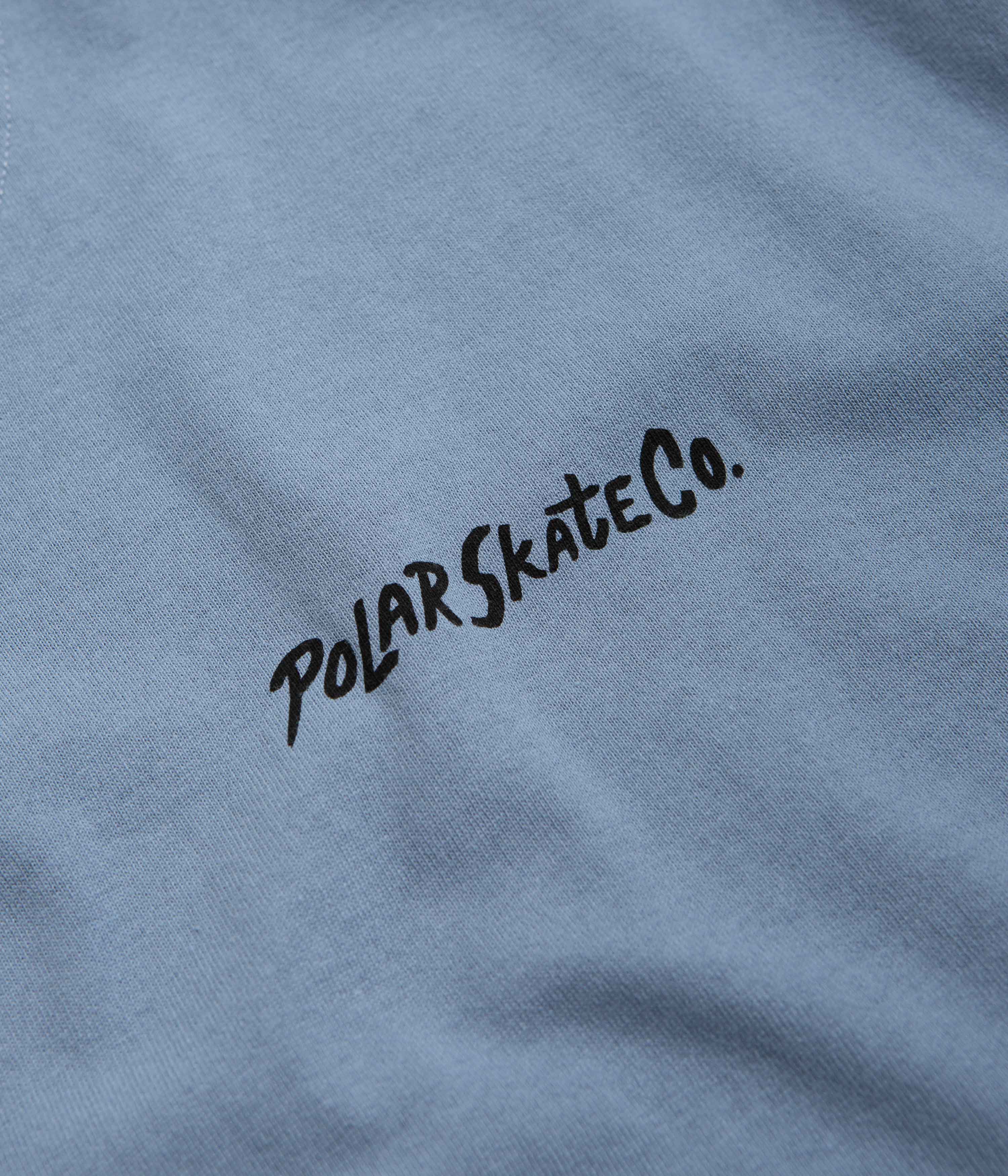 Polar Yoga Trippin T-Shirt - Oxford Blue - Image 3