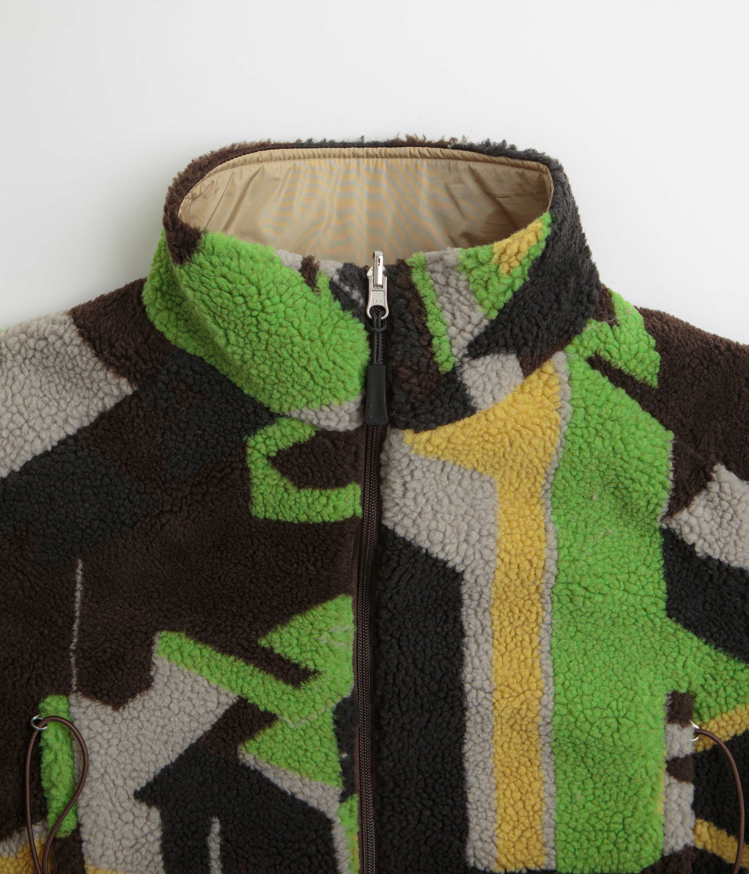 Pop Trading Company Adam Reversible Jacket - Delta Camo - Image 5