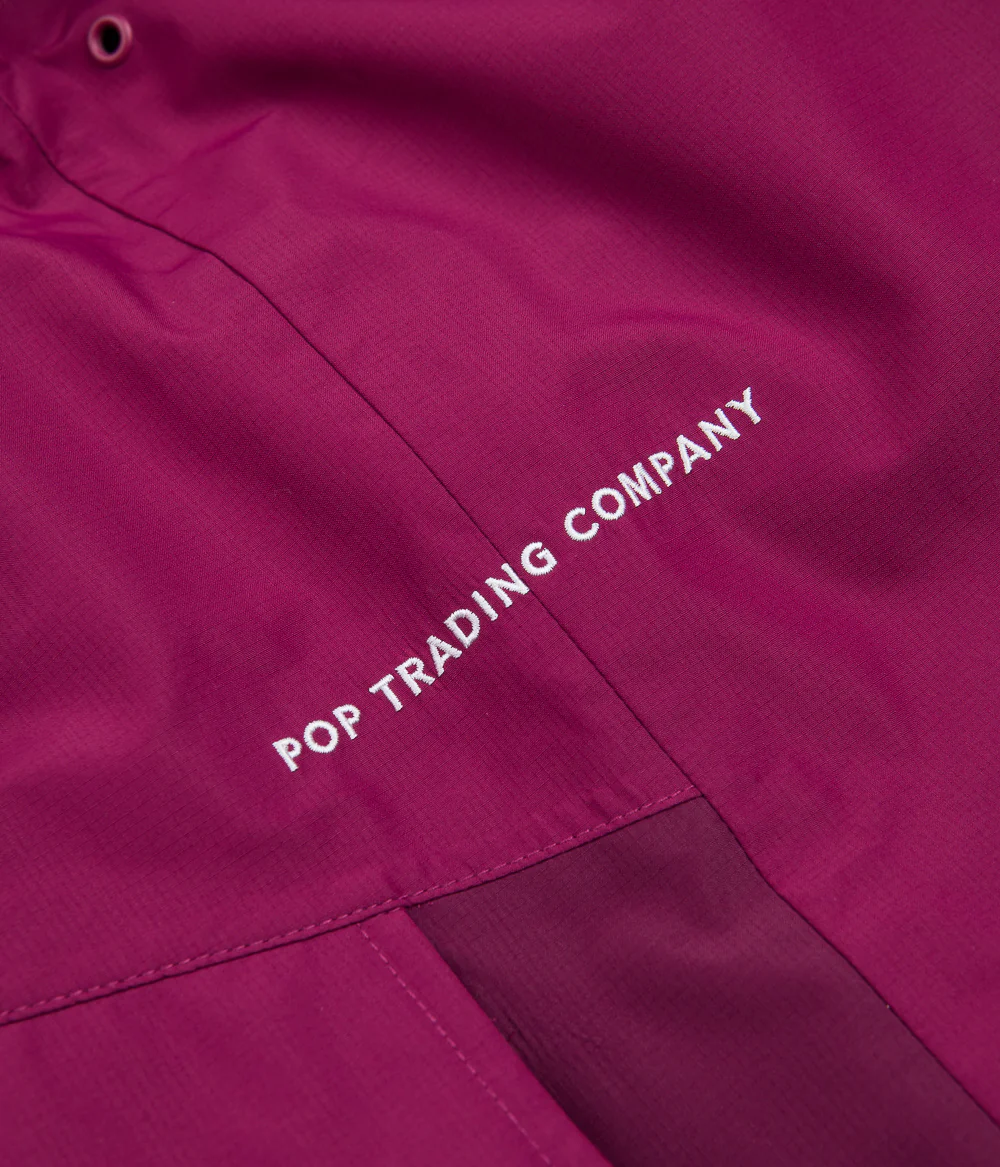 Pop Trading Company Big Pocket Jacket - Raspberry - Image 7