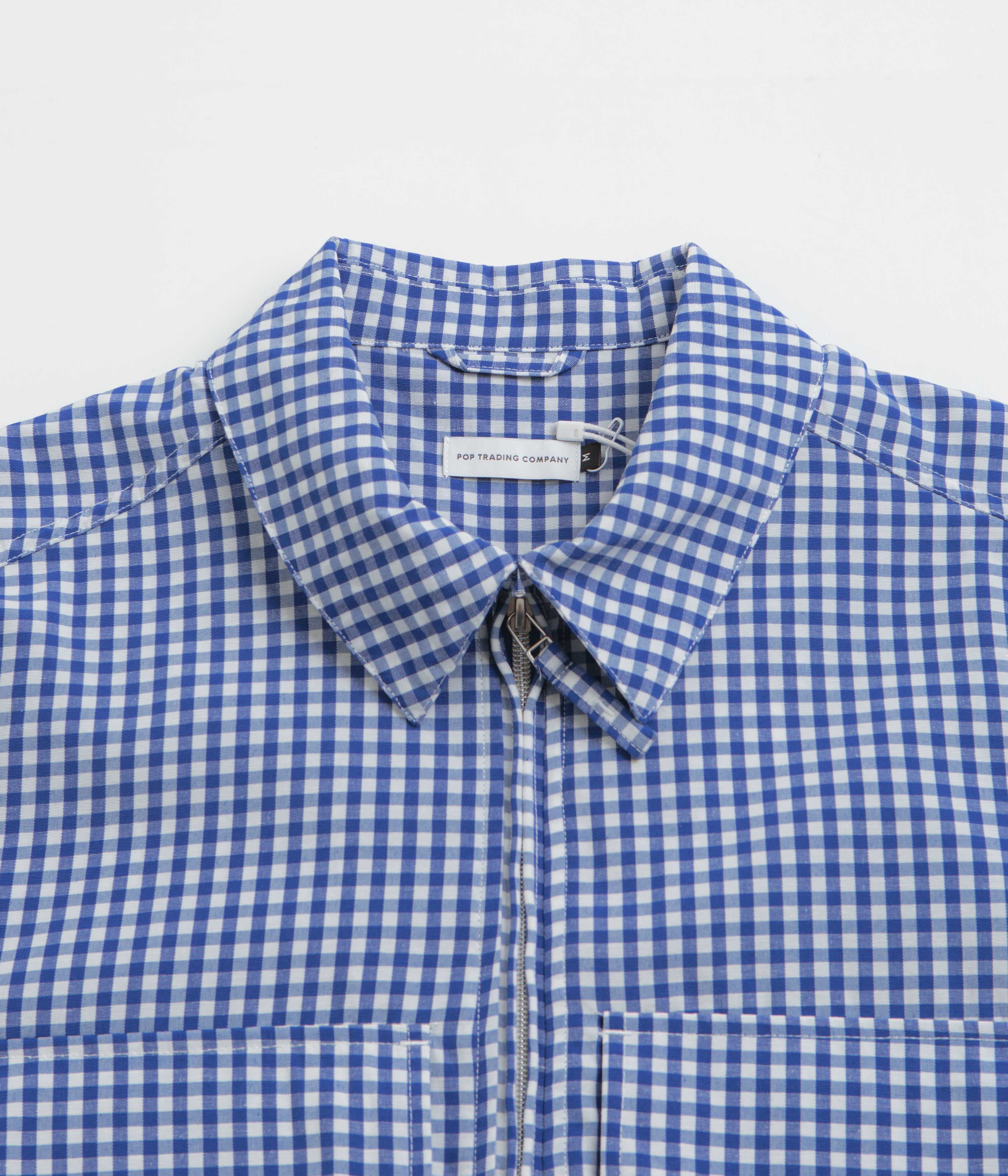 Pop Trading Company Checked Boxer Overshirt - Checked - Image 2
