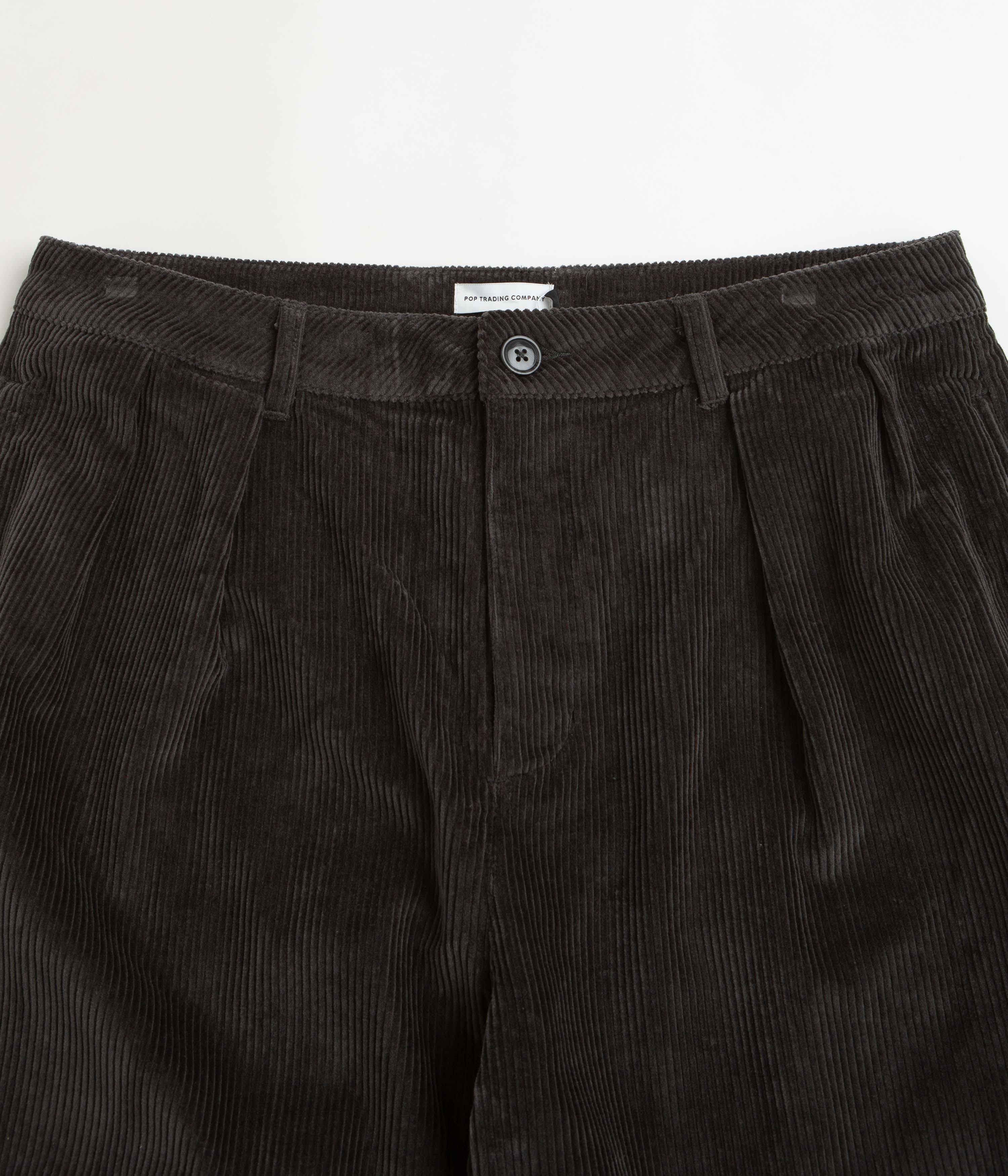 Pop Trading Company Corduroy Suit Pants - Anthracite - Image 4