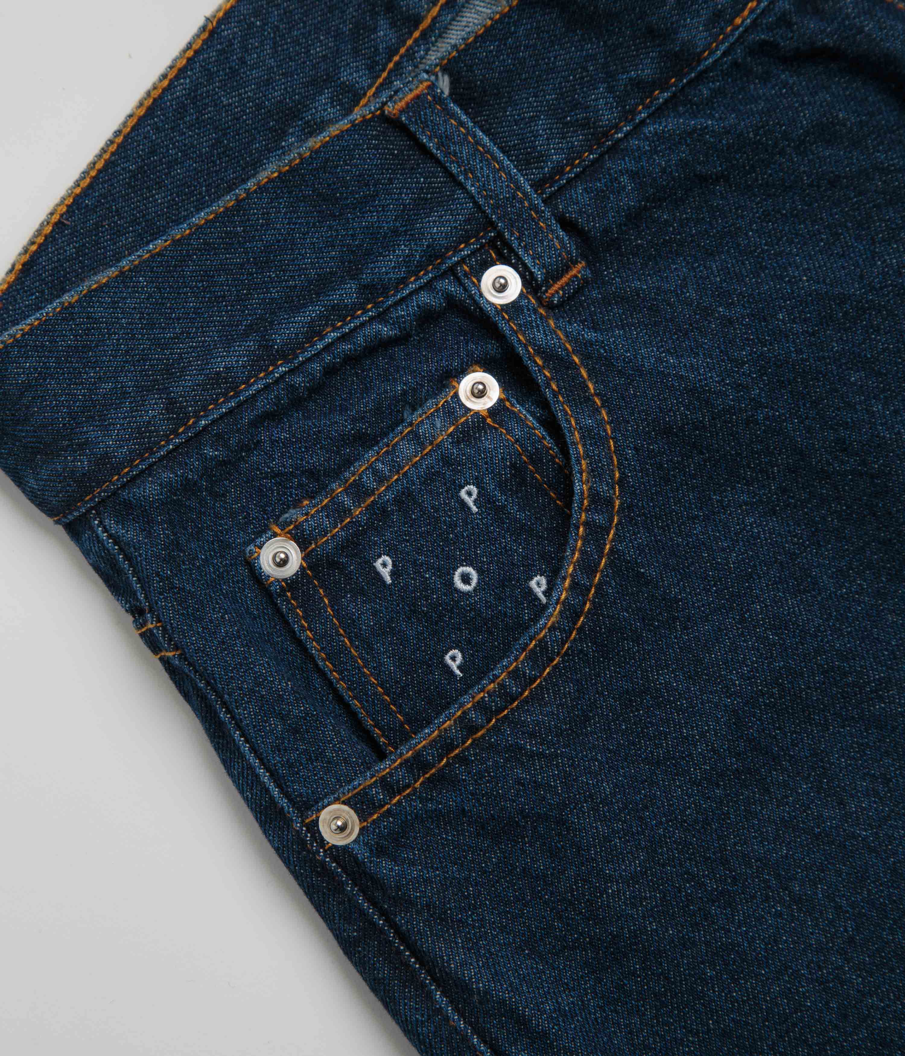 Pop Trading Company DRS Denim Pants - Rinsed - Image 4