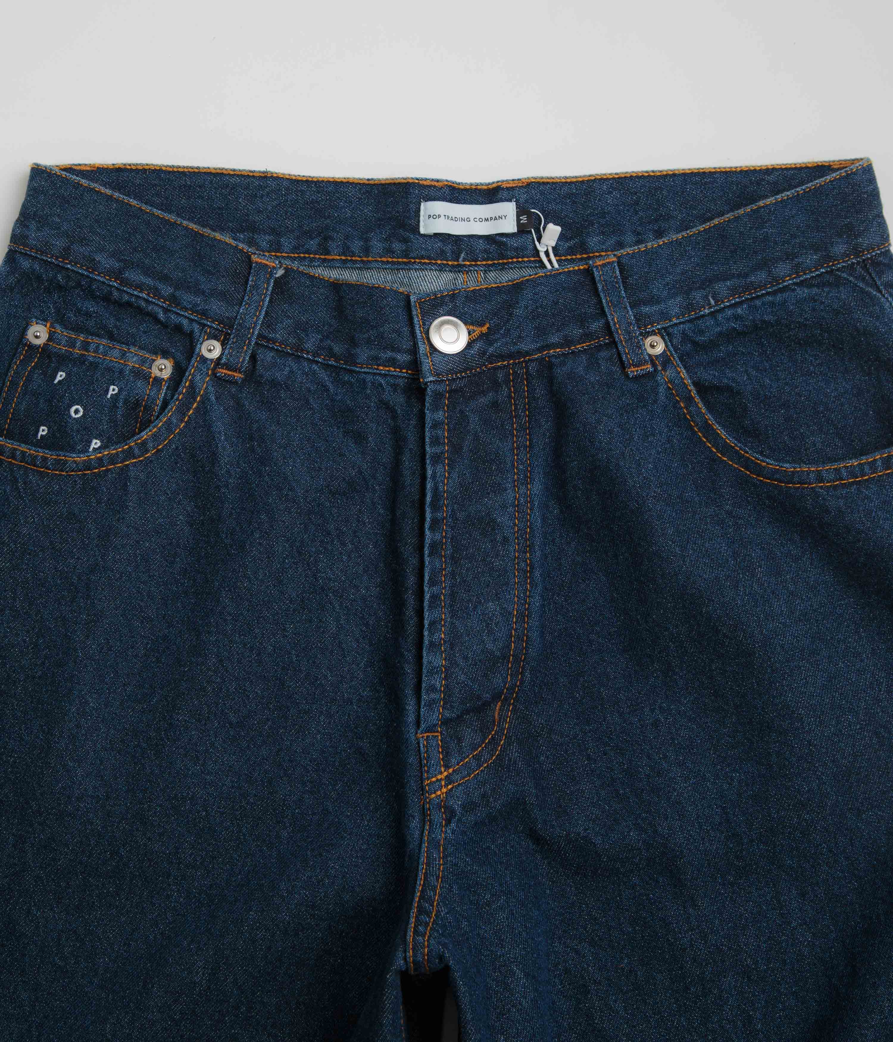 Pop Trading Company DRS Denim Pants - Rinsed - Image 5