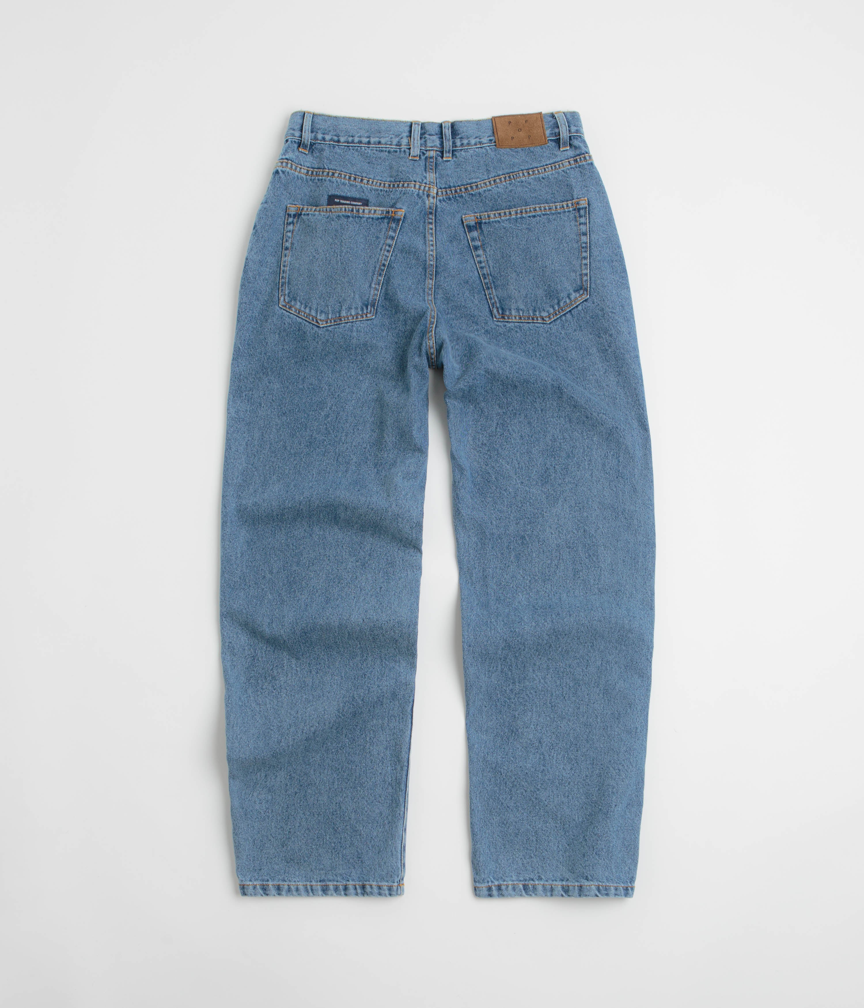 Pop Trading Company DRS Denim Pants - Stonewashed - Image 3