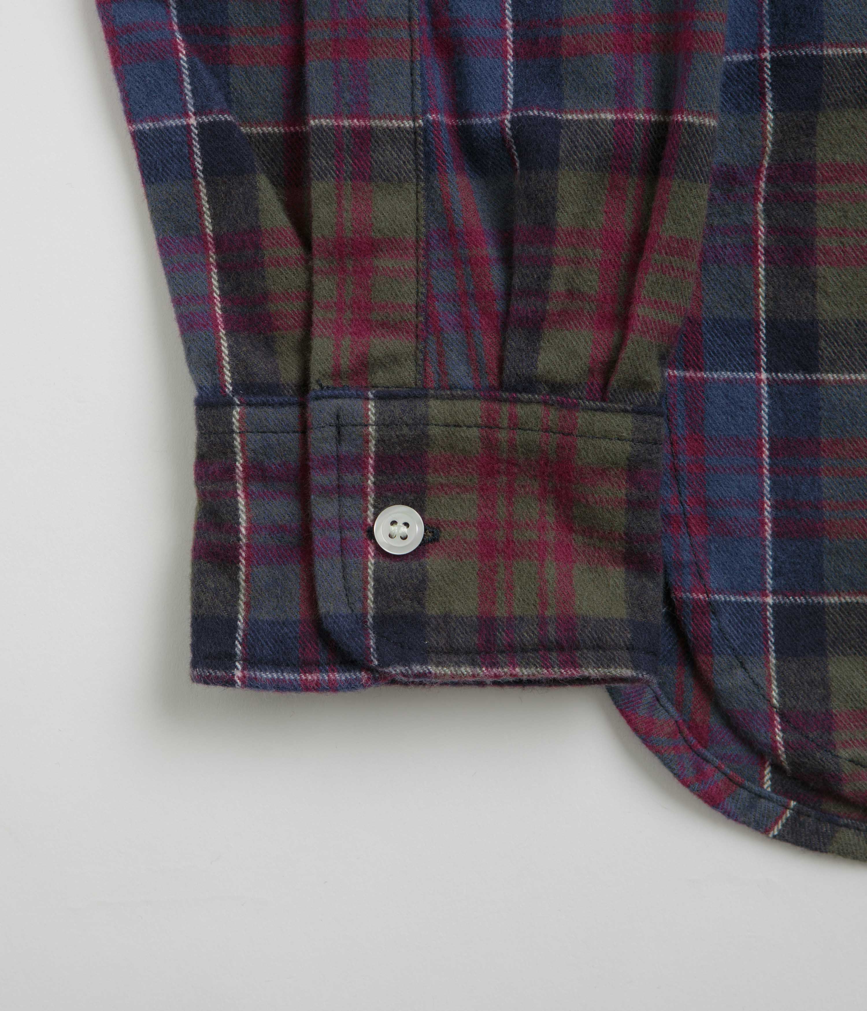 Pop Trading Company Flannel BD Shirt - Multicolour - Image 3