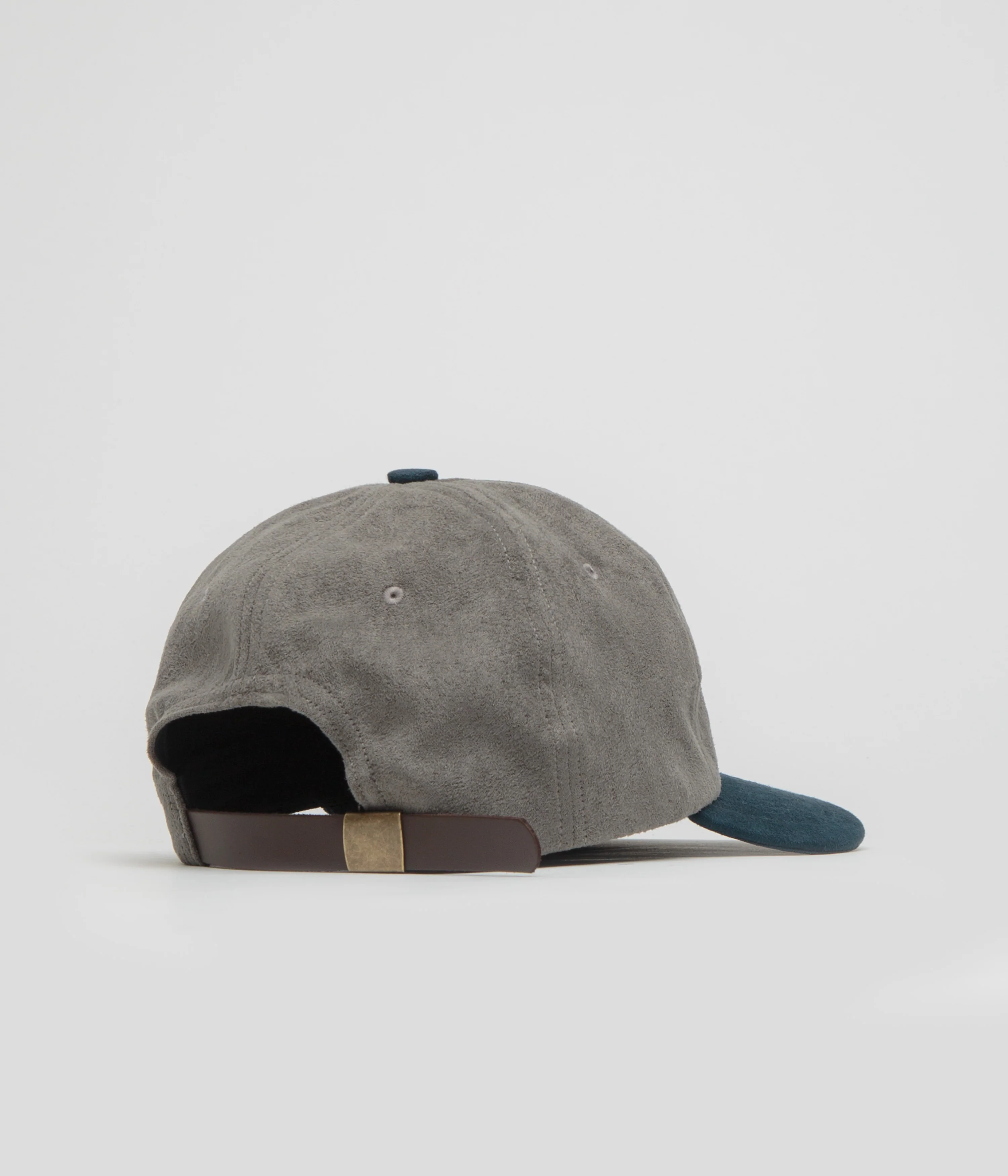 Pop Trading Company O Cap - Grey / Navy - Image 3
