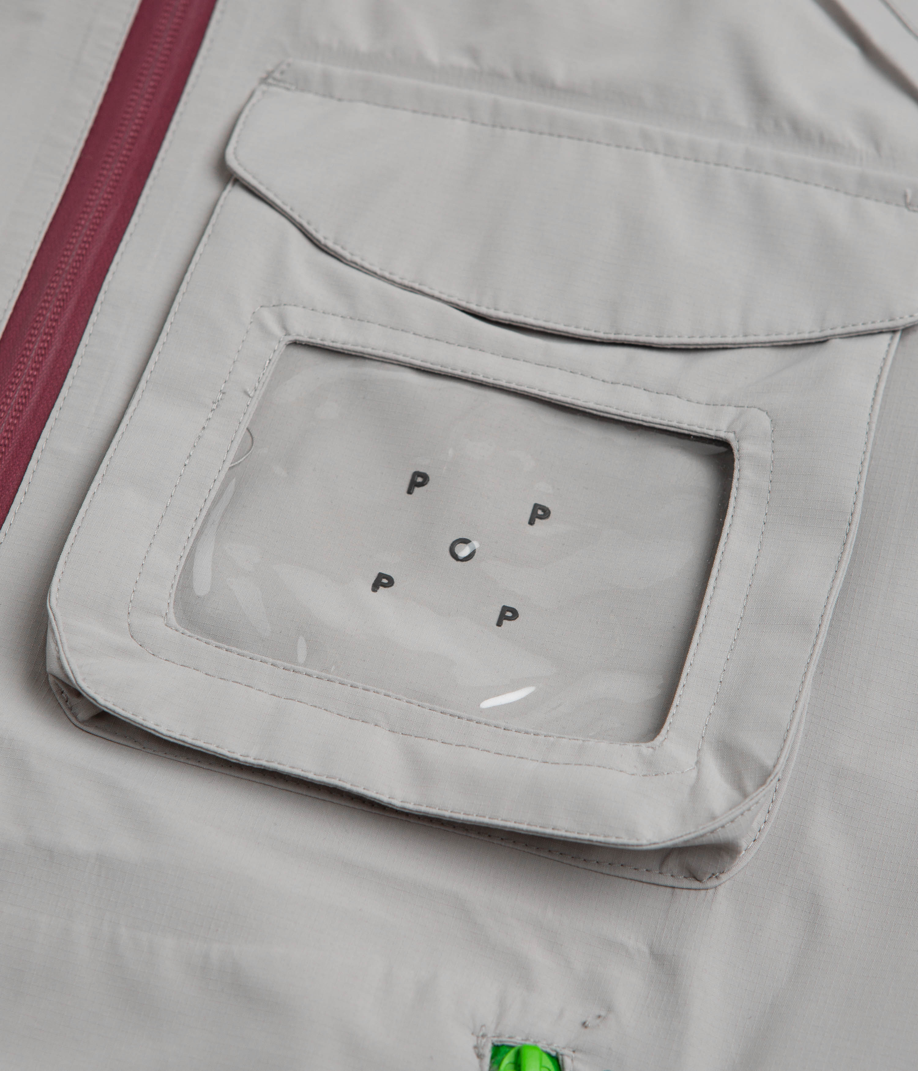 Pop Trading Company Oracle Jacket - Drizzle - Image 5