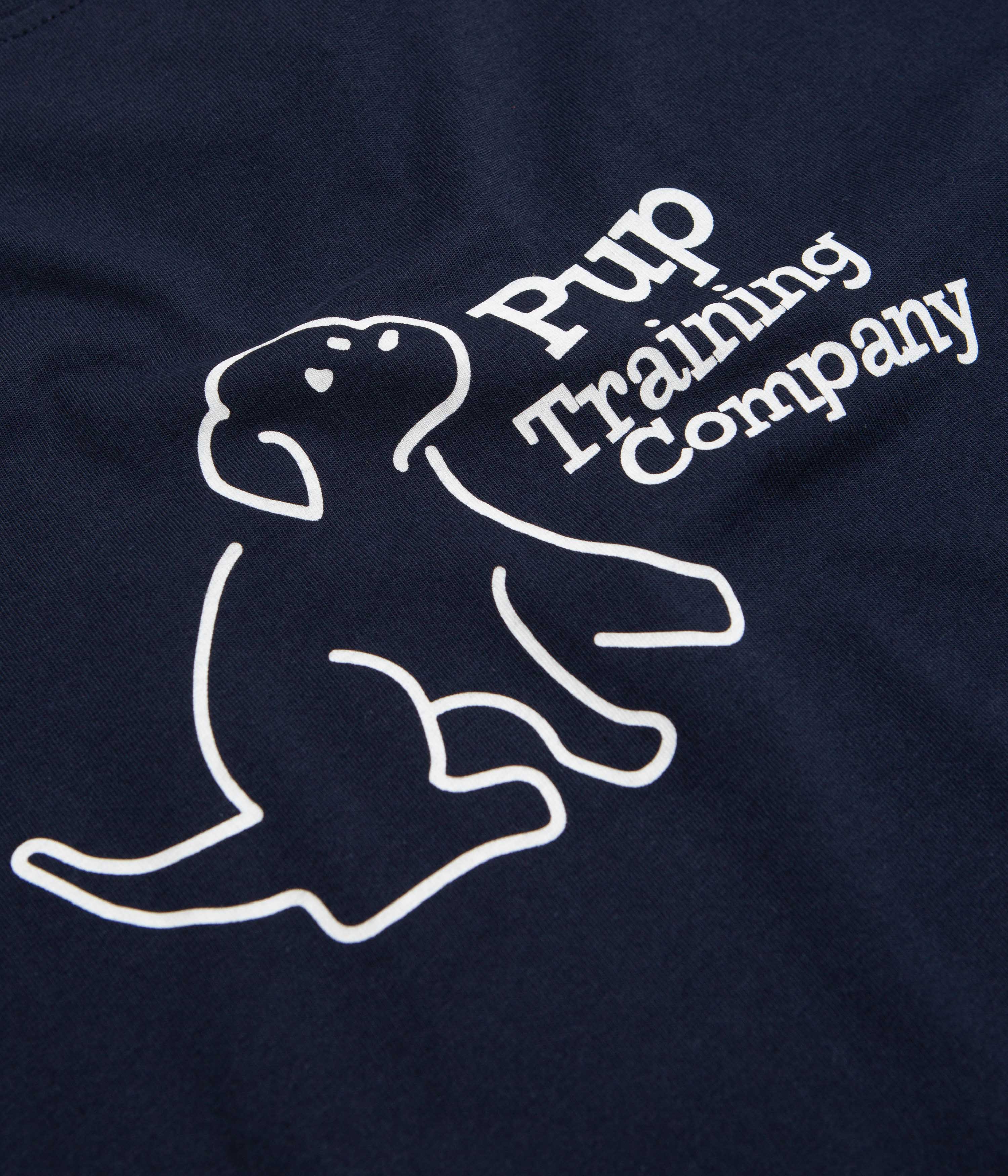 Pop Trading Company Pup Training T-Shirt - Navy - Image 3