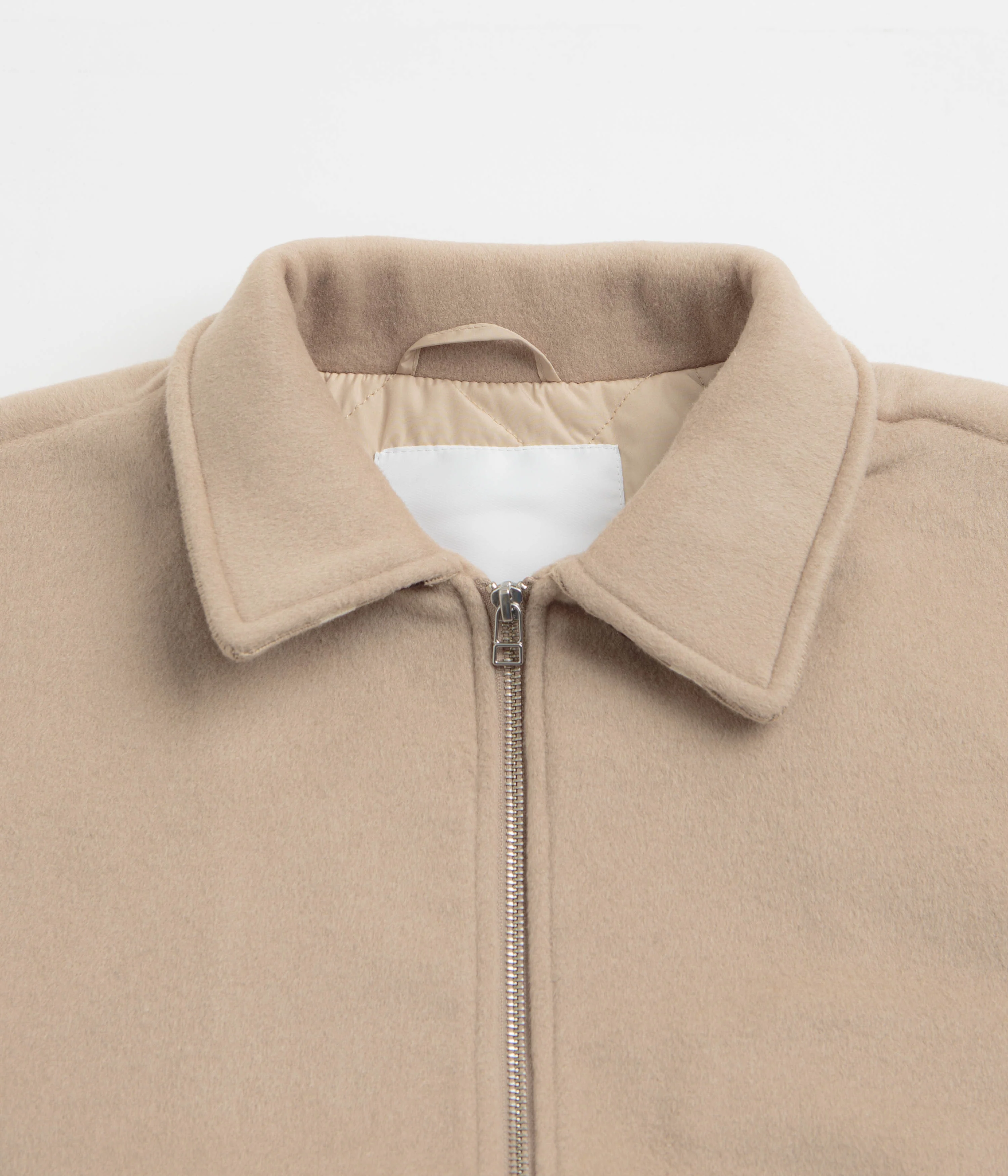 Pop Trading Company Varsity Jacket - White Pepper - Image 4