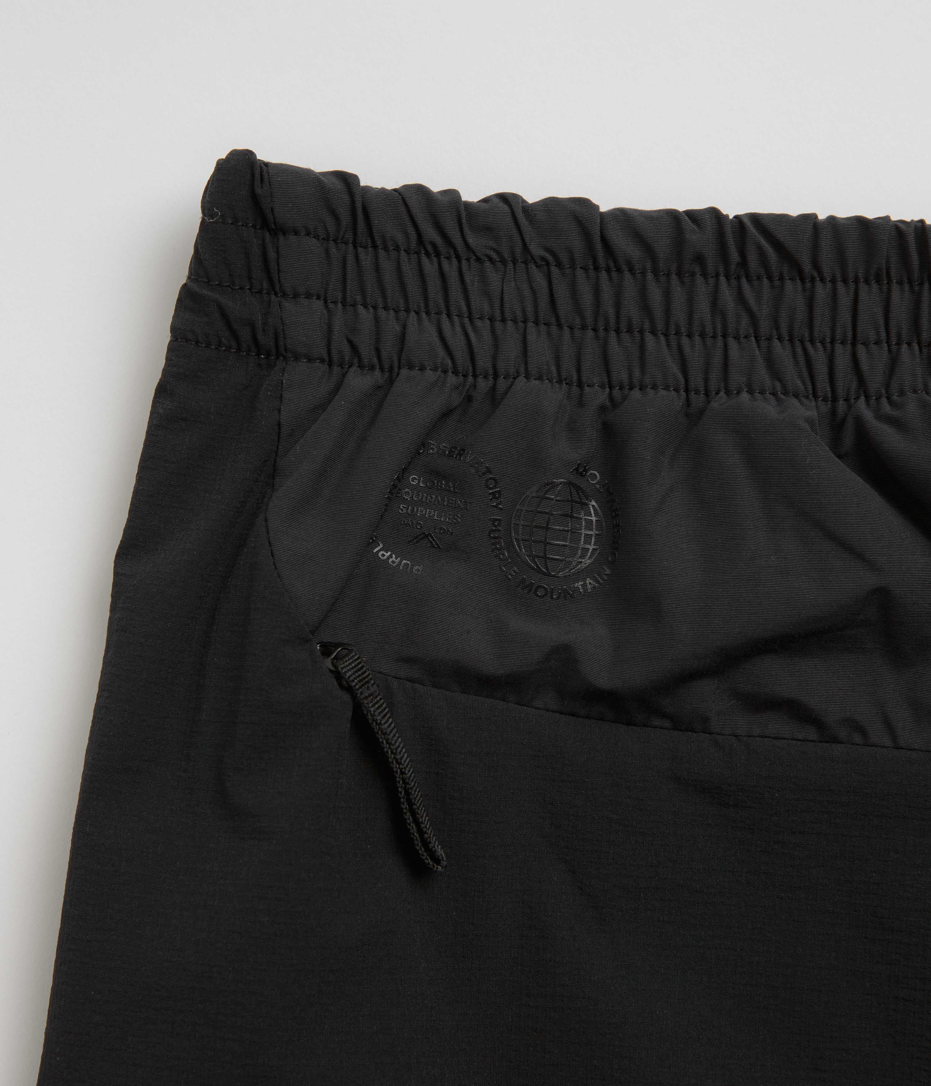 Purple Mountain Observatory Blocked Terrain Pants - Black - Image 7