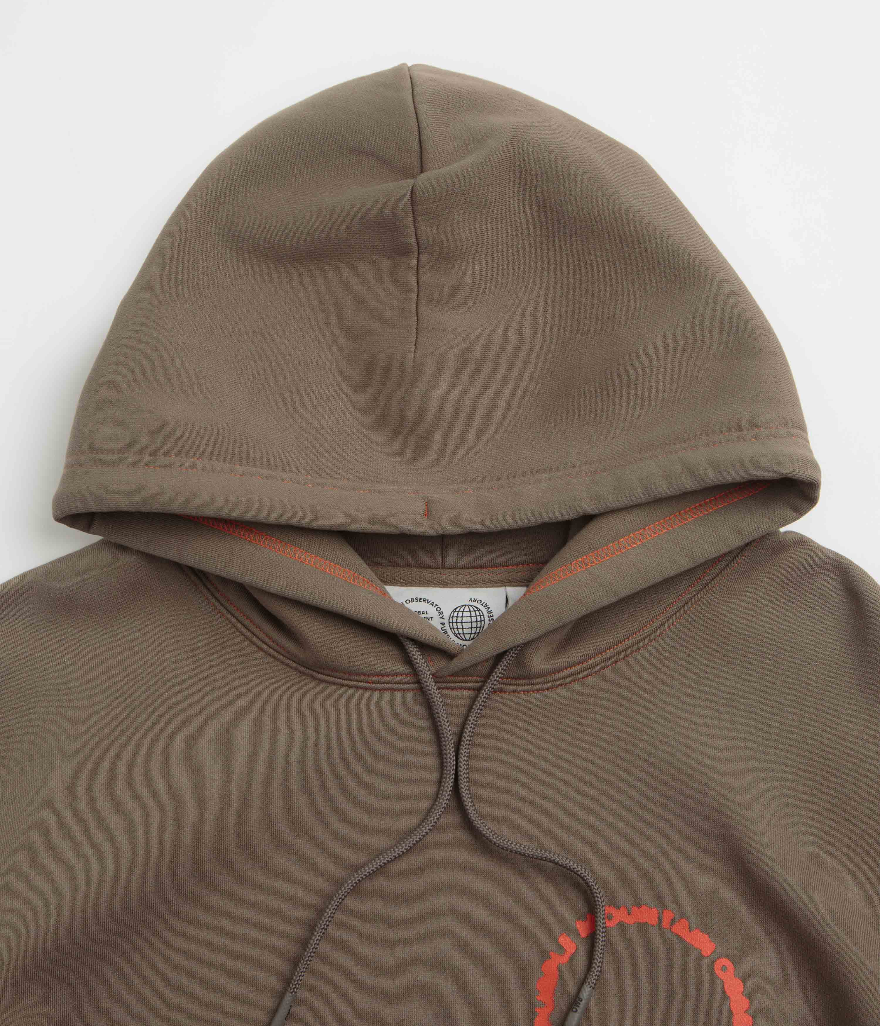 Purple Mountain Observatory Corona Hoodie - Mushroom - Image 3