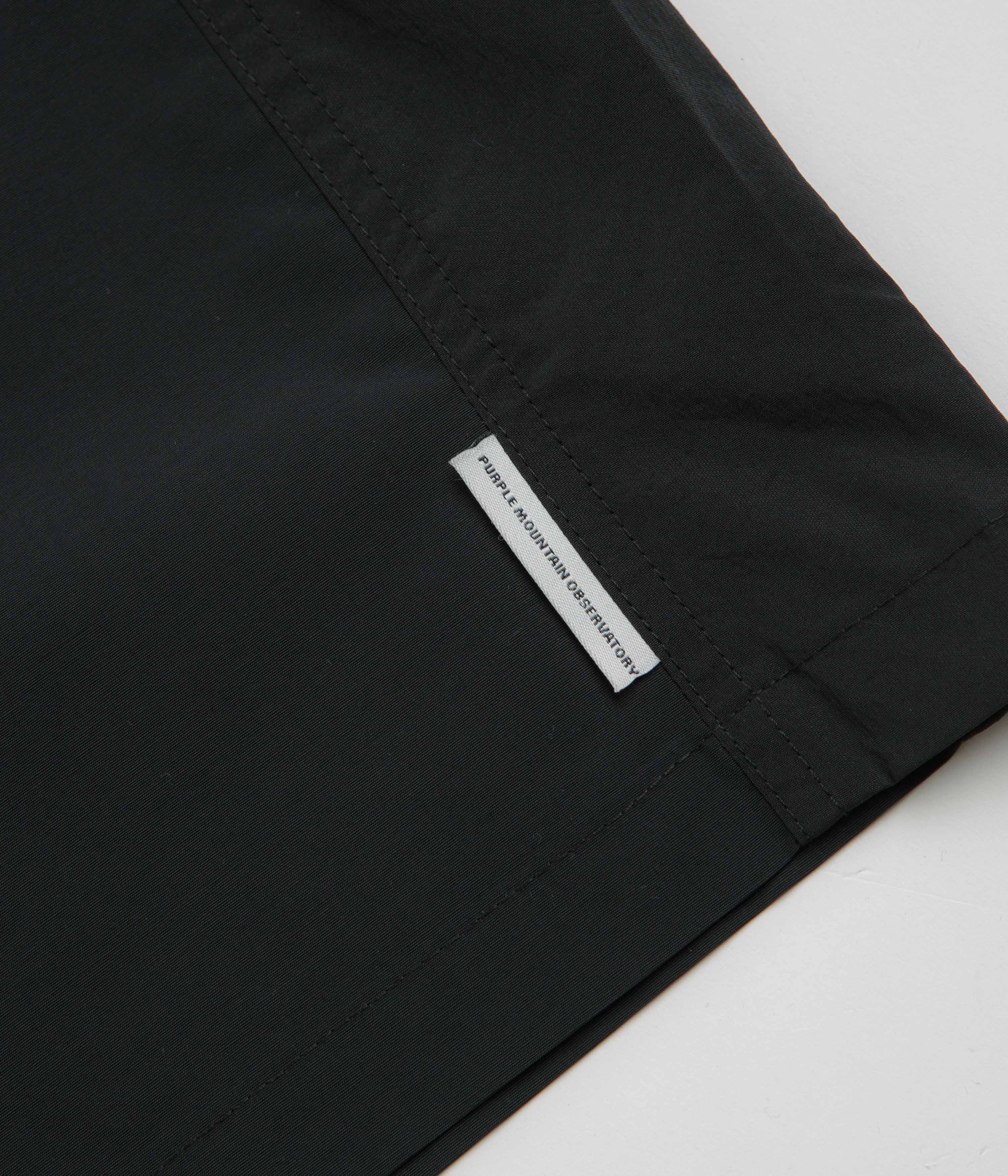 Purple Mountain Observatory Field Short Sleeve Shirt - Black - Image 4