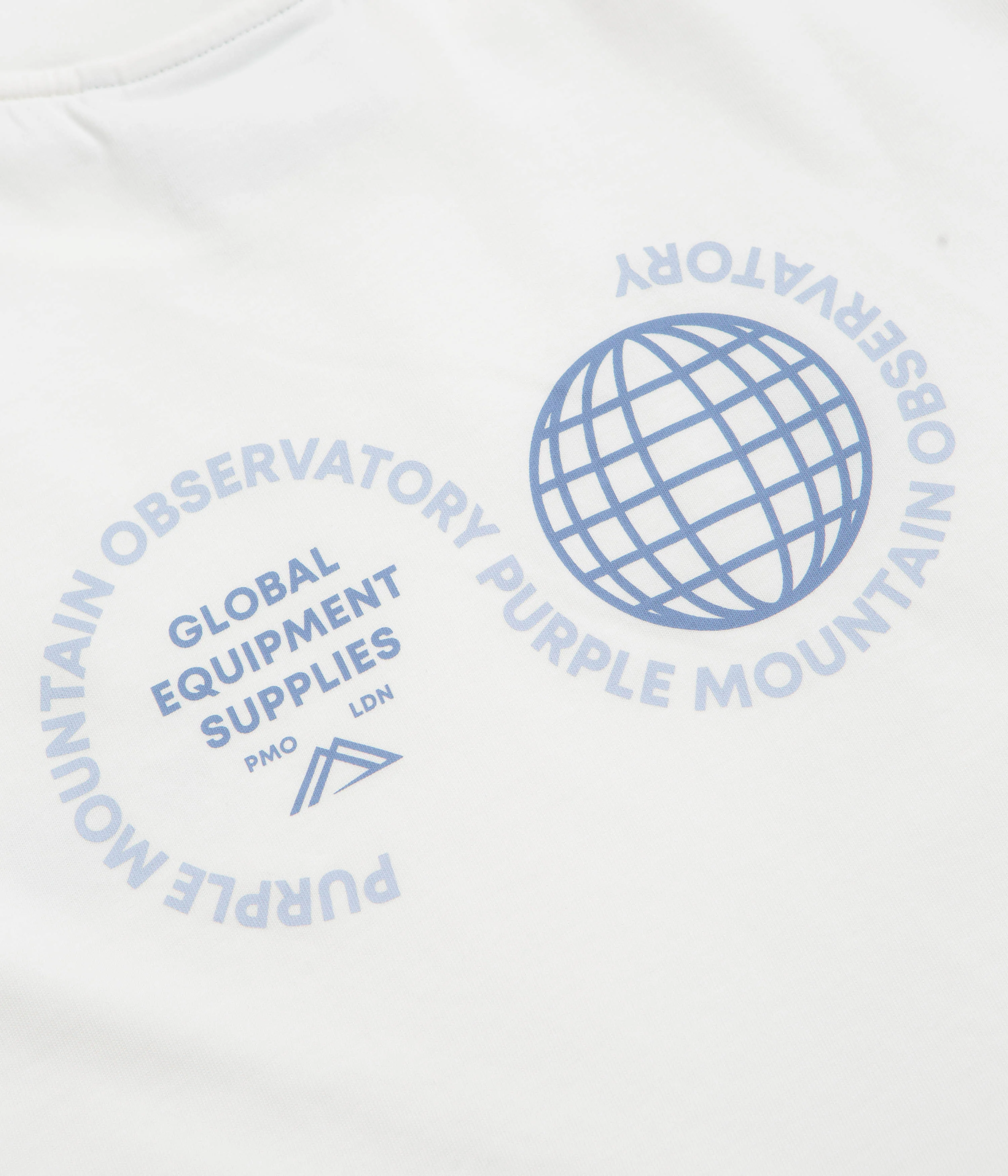 Purple Mountain Observatory Globe T-Shirt - White - Image 7