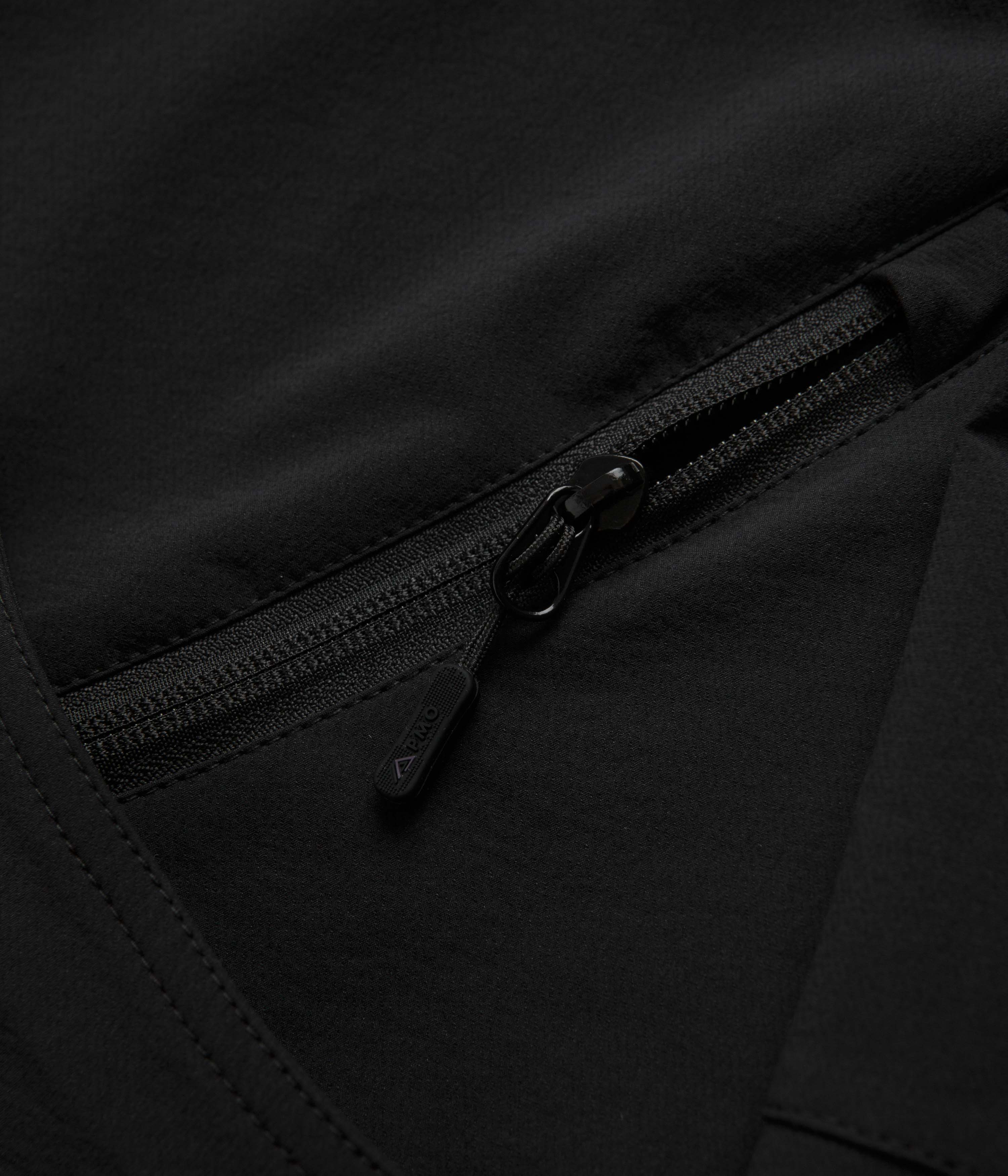 Purple Mountain Observatory Soft Shell Advanced Funnel Jacket - Black - Image 4