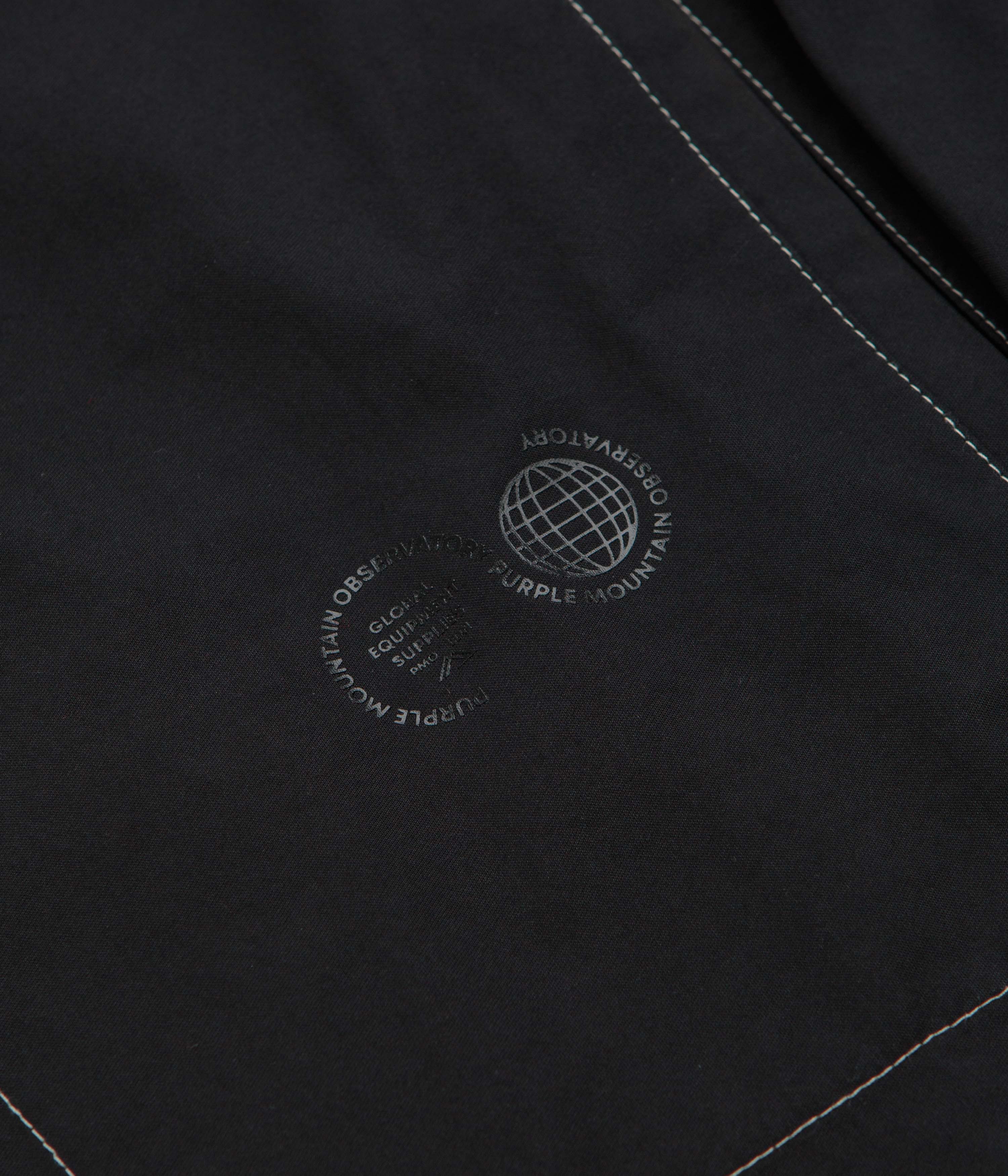 Purple Mountain Observatory Trail Overshirt - Black - Image 5