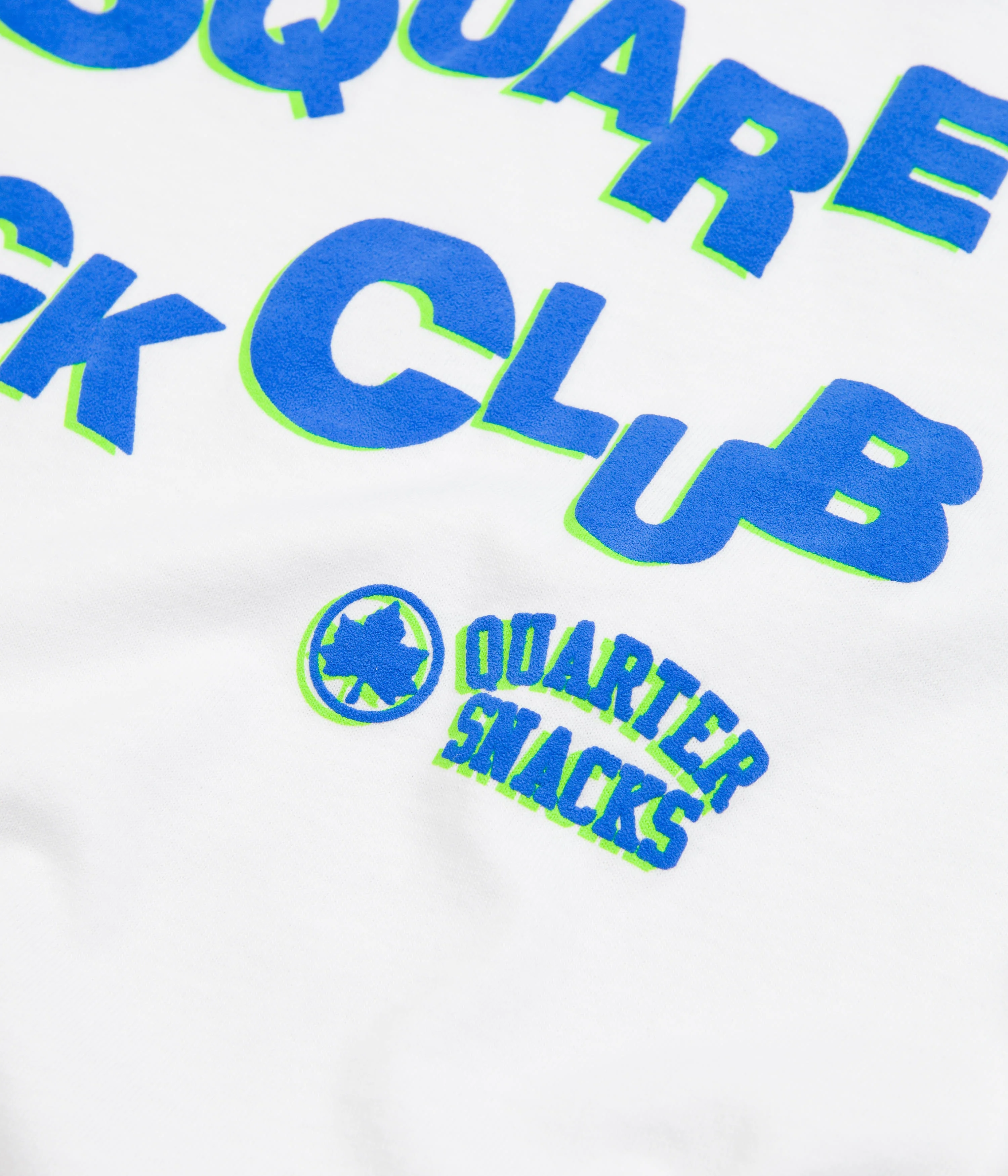Quartersnacks 2023 Track Club T-Shirt - White - Image 2