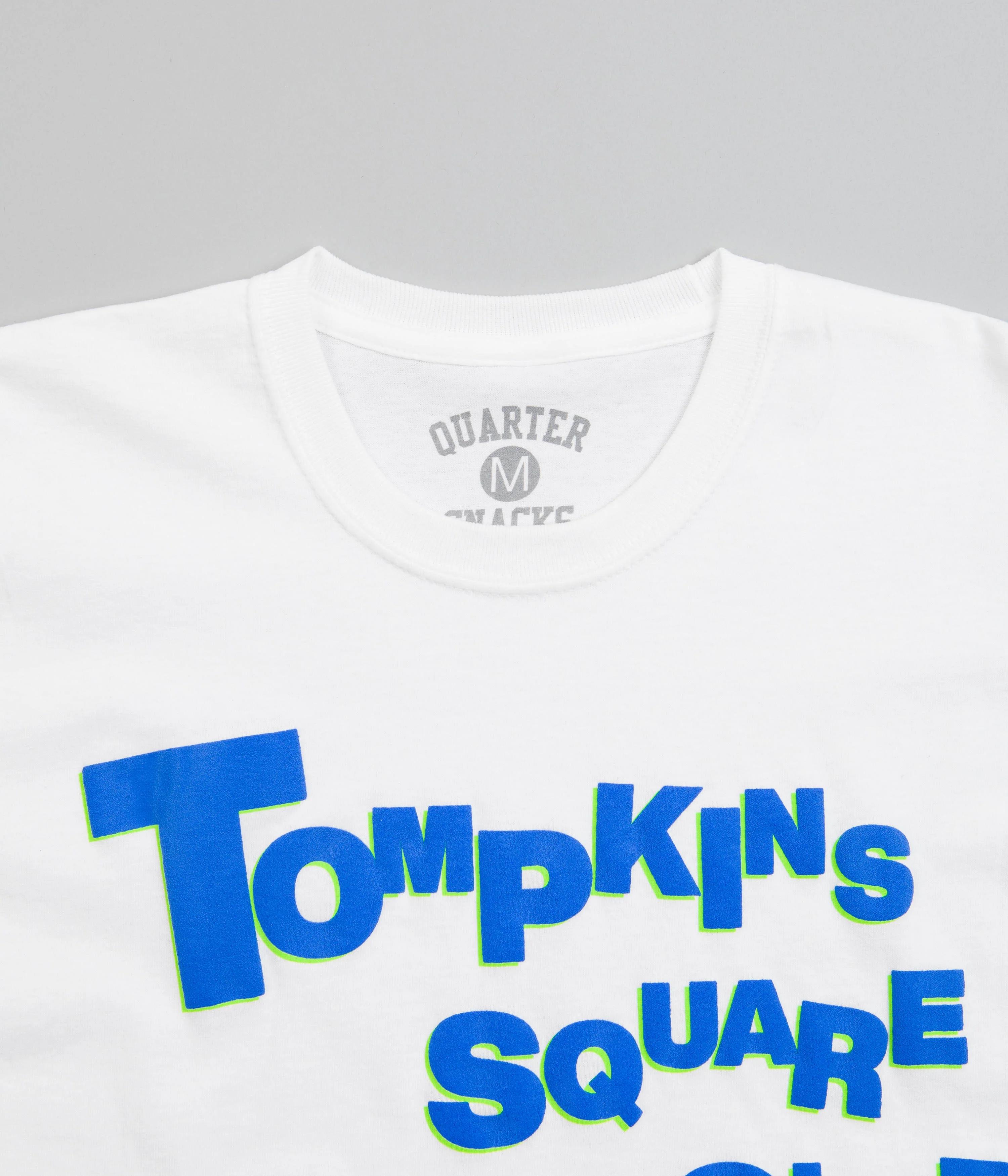 Quartersnacks 2023 Track Club T-Shirt - White - Image 3