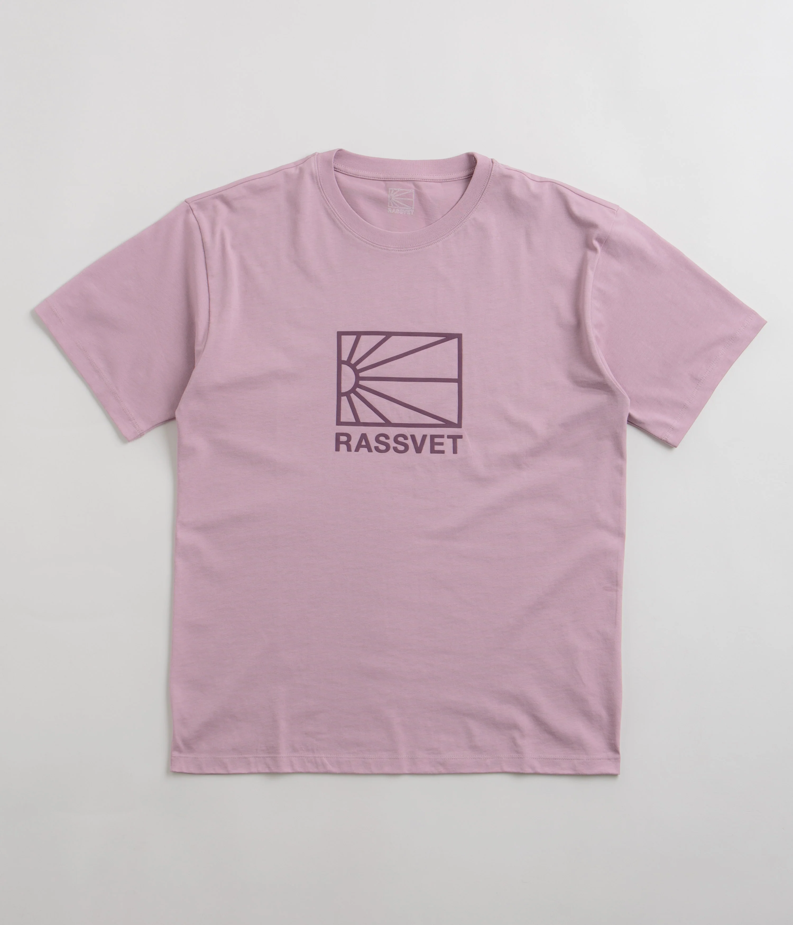 Rassvet Big Logo T-Shirt - Pink