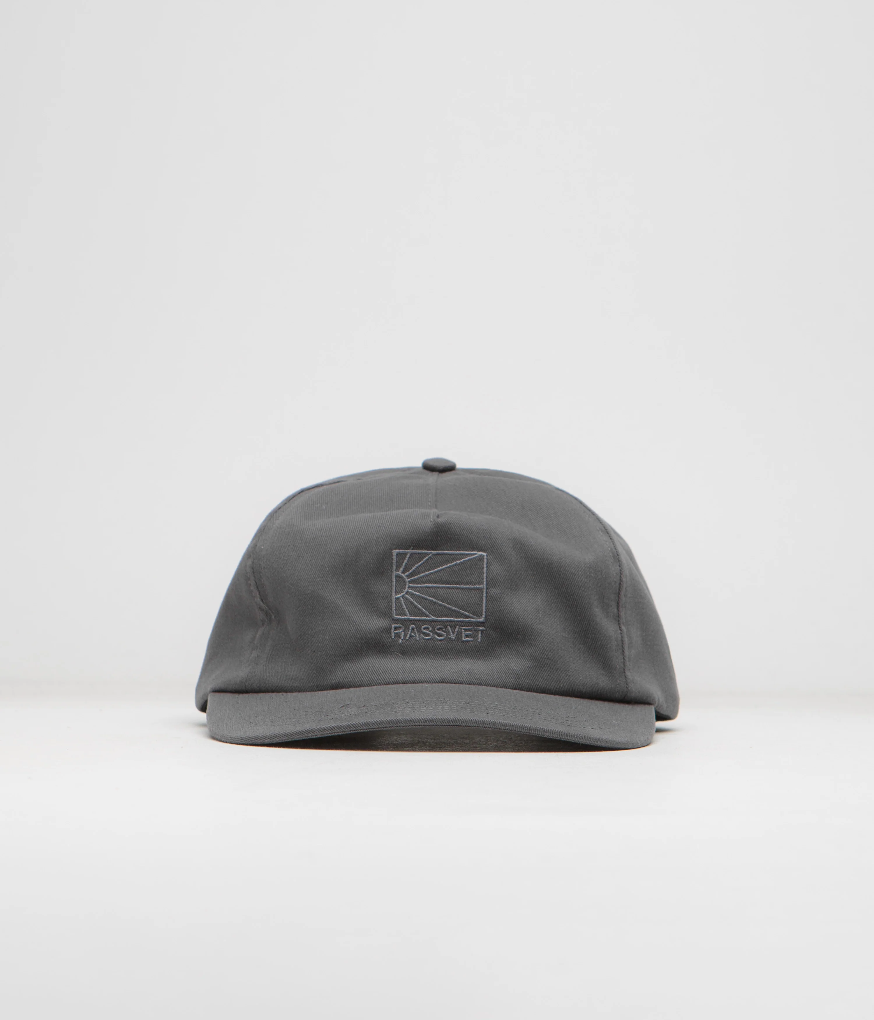 Rassvet Logo 5 Panel Cap - Dark Grey - Image 2