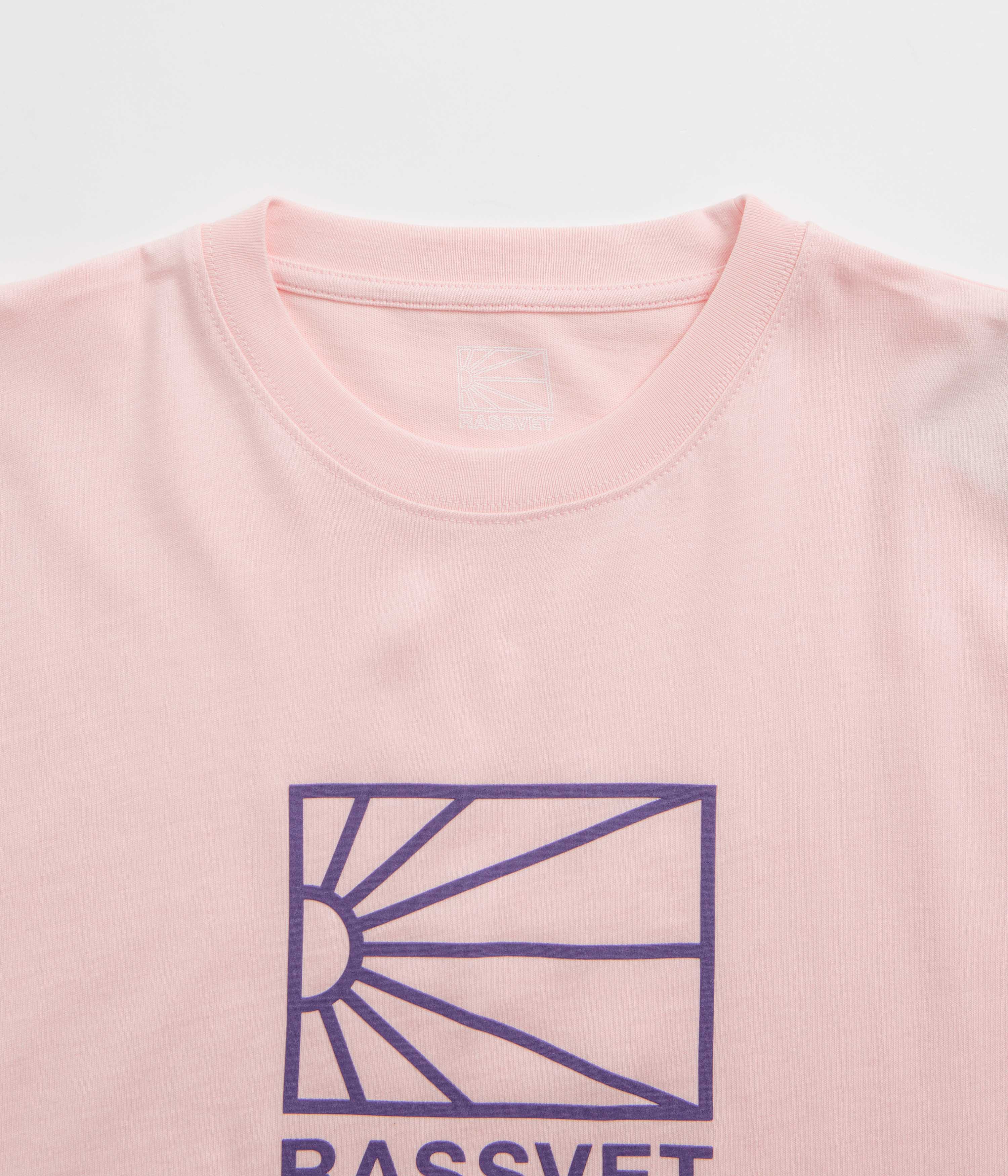 Rassvet Logo T-Shirt - Pink - Image 3