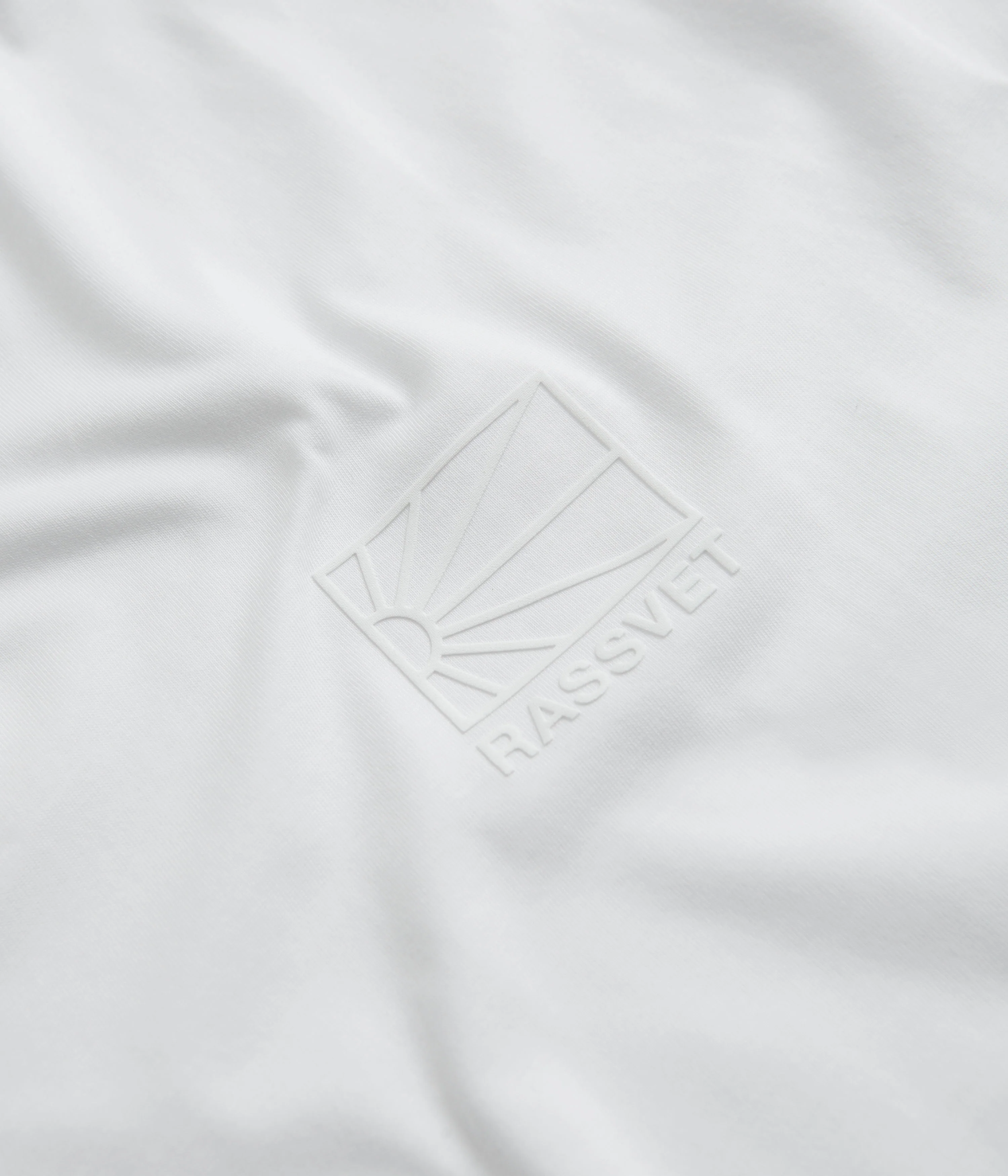 Rassvet Mini Logo T-Shirt - White - Image 2
