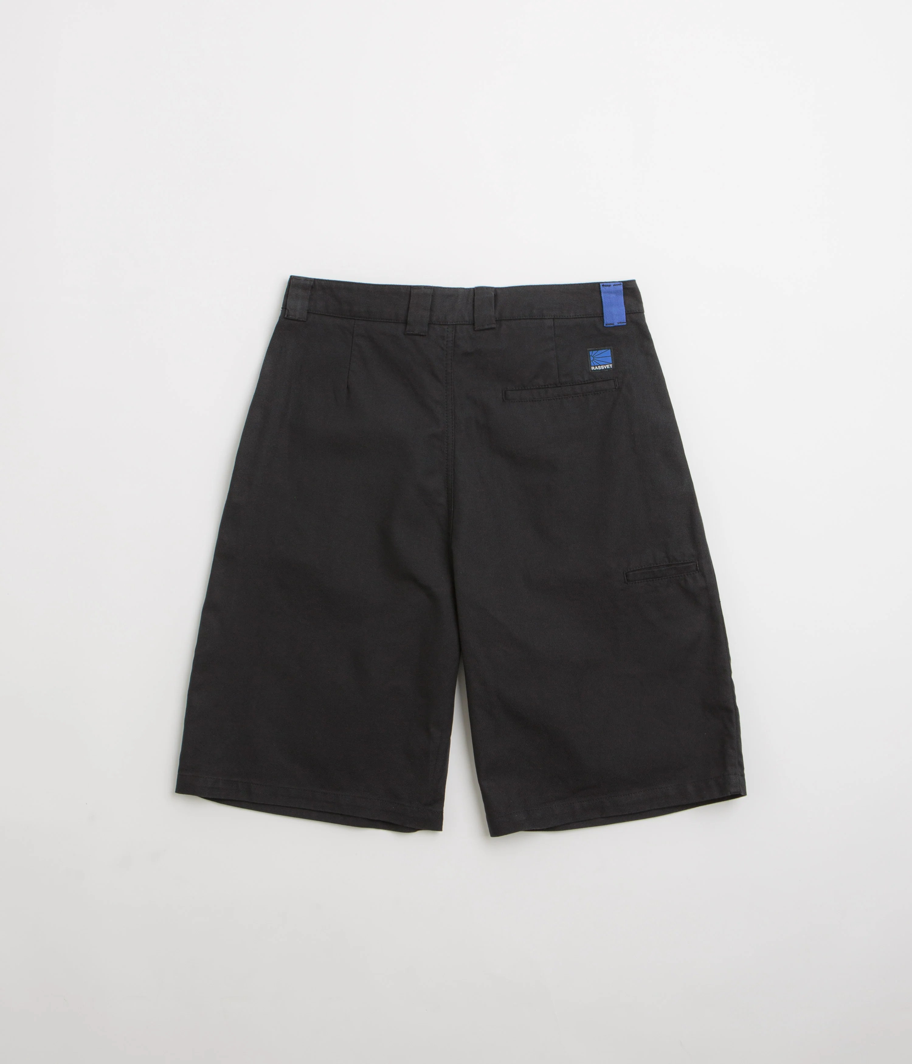 Rassvet Pleated Work Shorts - Black - Image 2