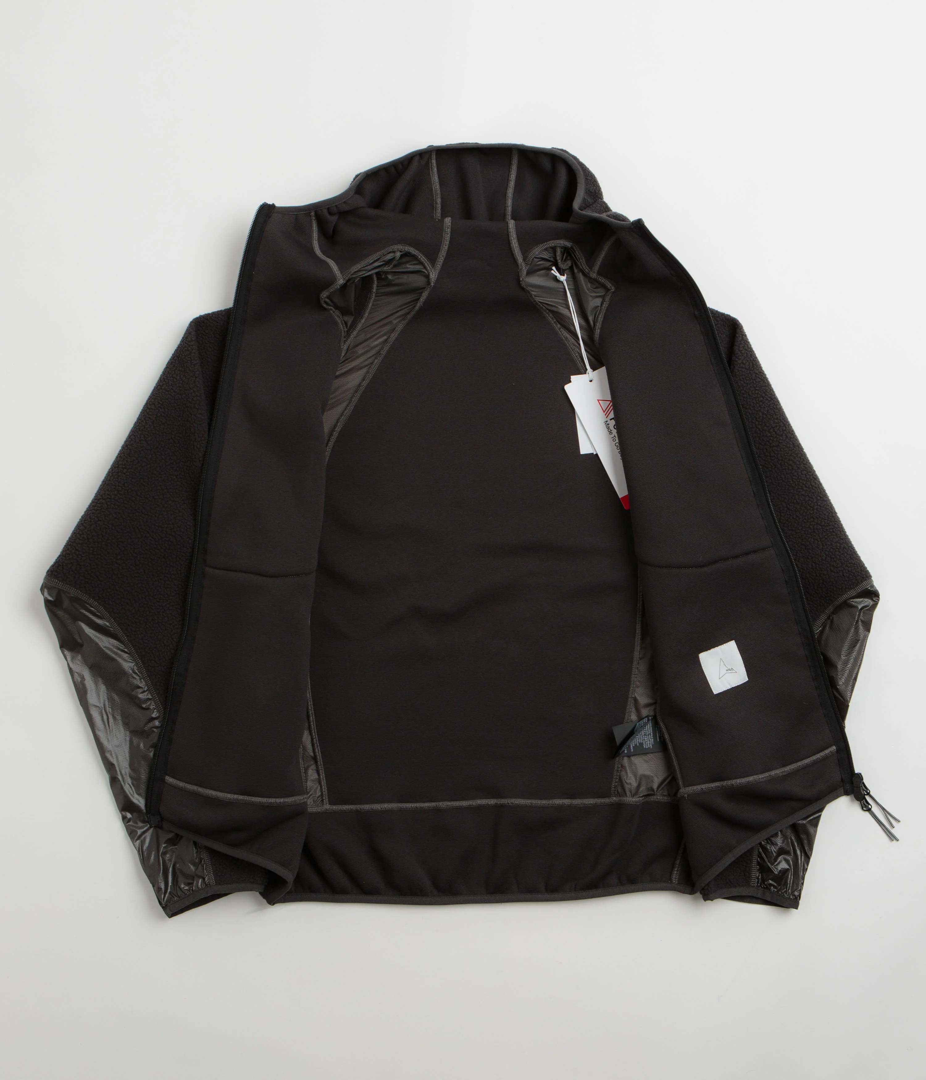 ROA Ocular Polartec Thermal Pro Zip Up Hoodie - Black - Image 2