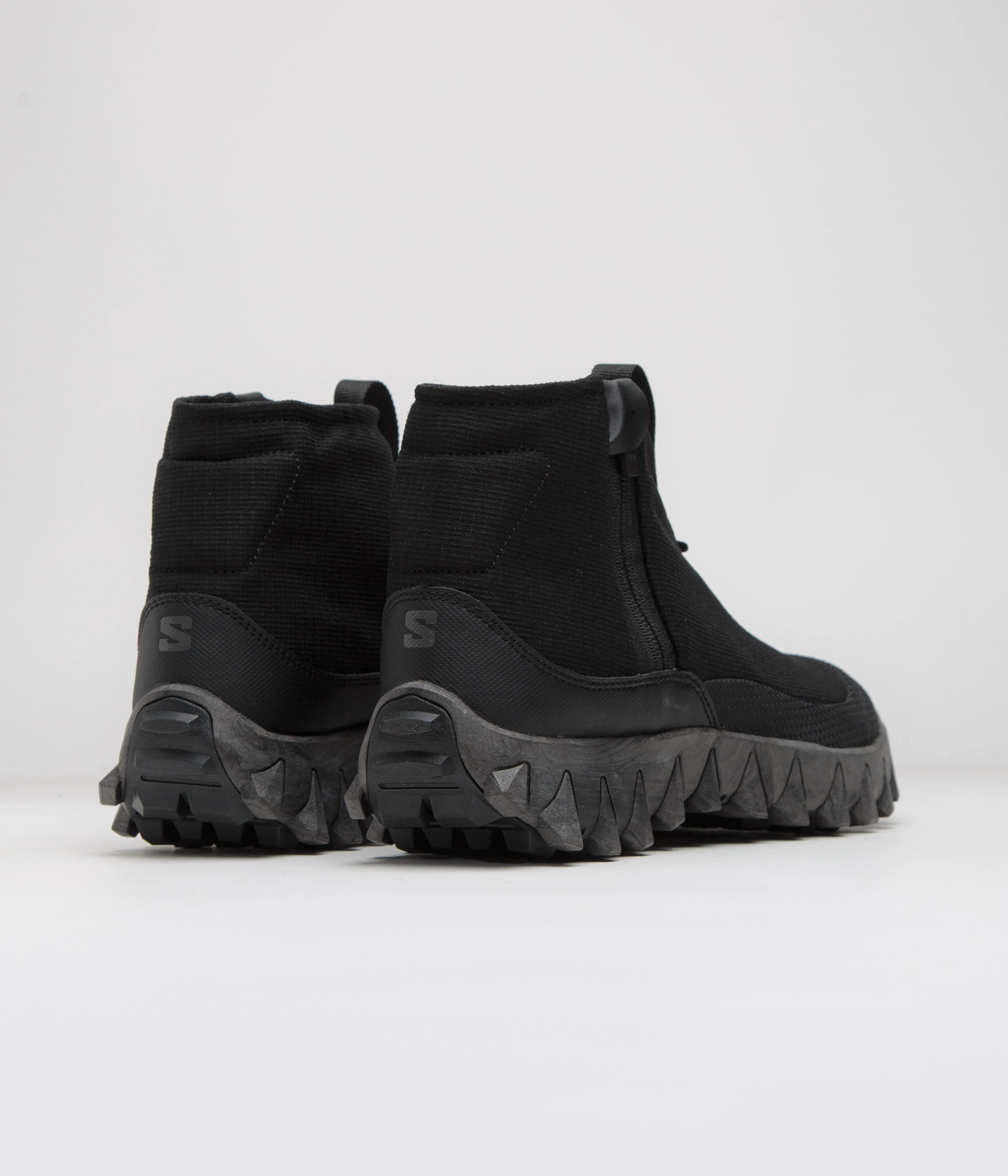 Salomon Snowclog Mid Shoes - Black / Black / Black - Image 4