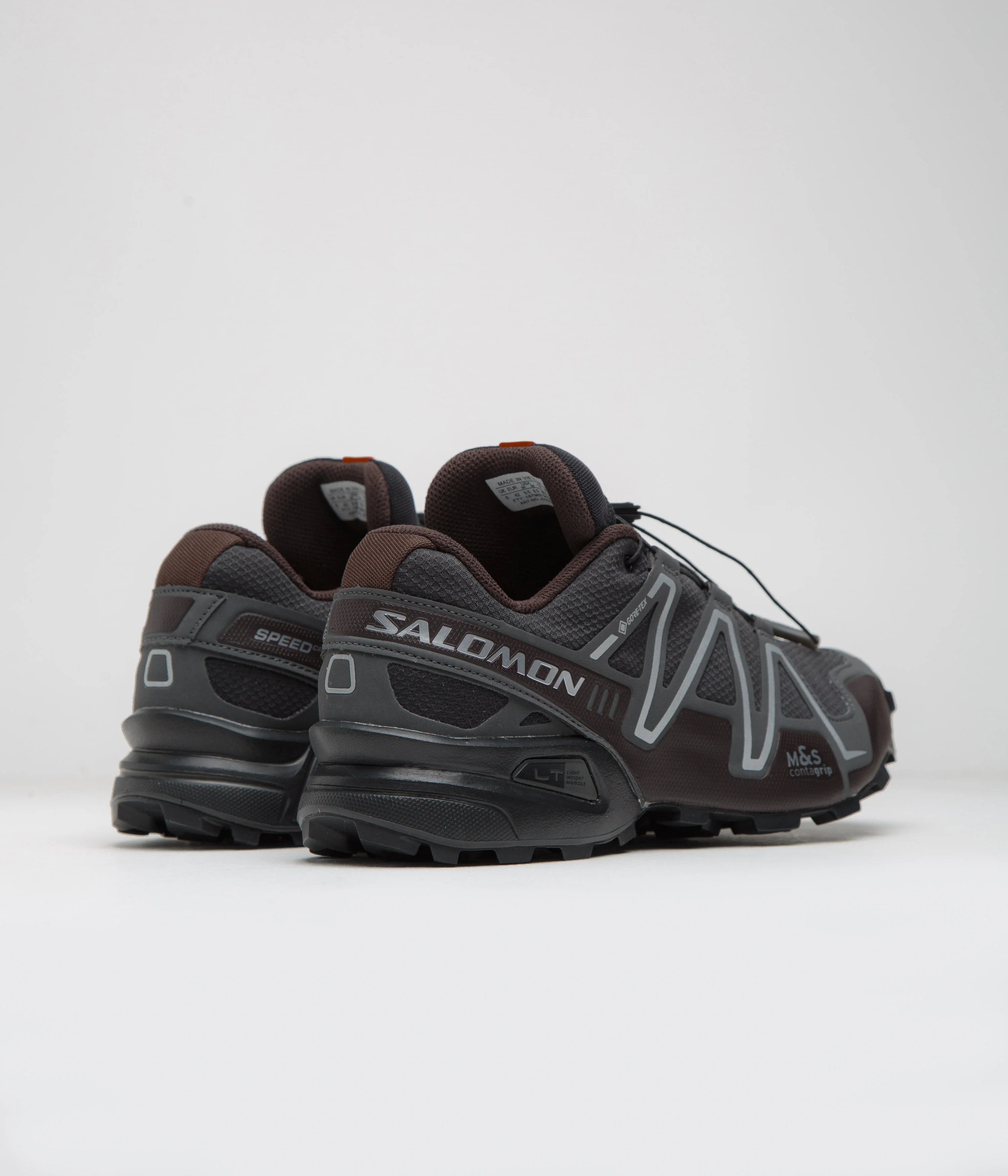 Salomon Speedcross 3 GTX Shoes - Black / Phantom / Black Coffee - Image 4
