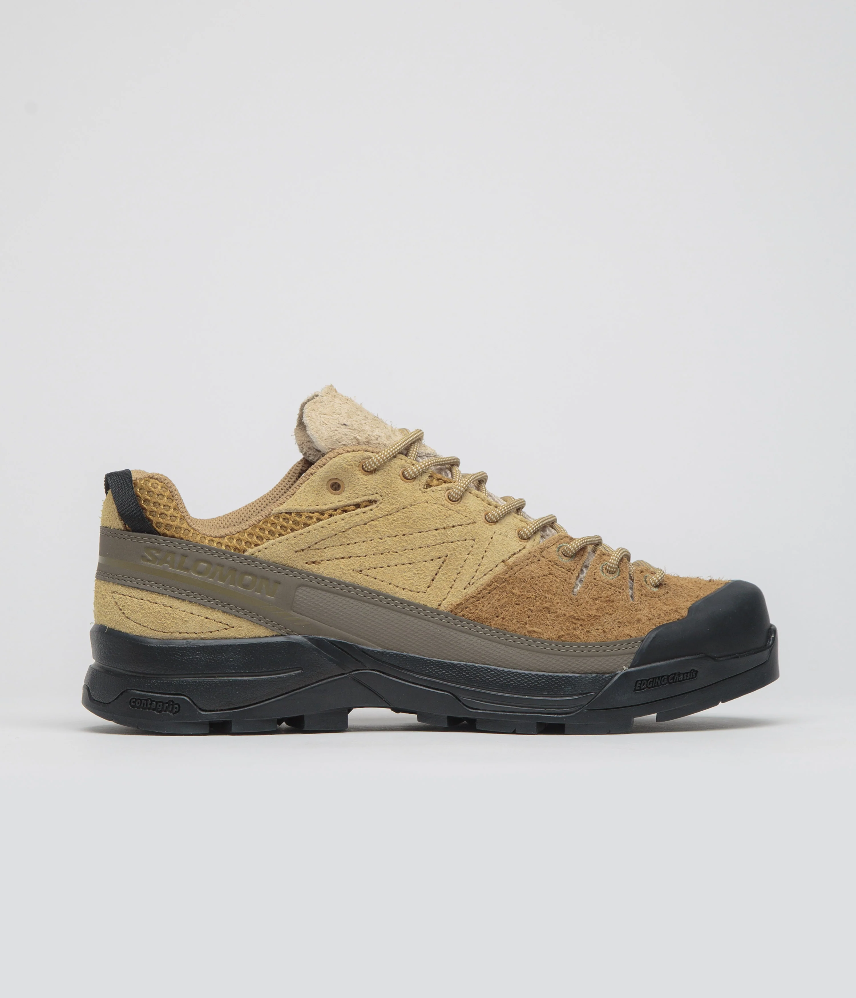 Salomon X-ALP Suede Shoes - Bronze Brown / Wood Thrush / Safari