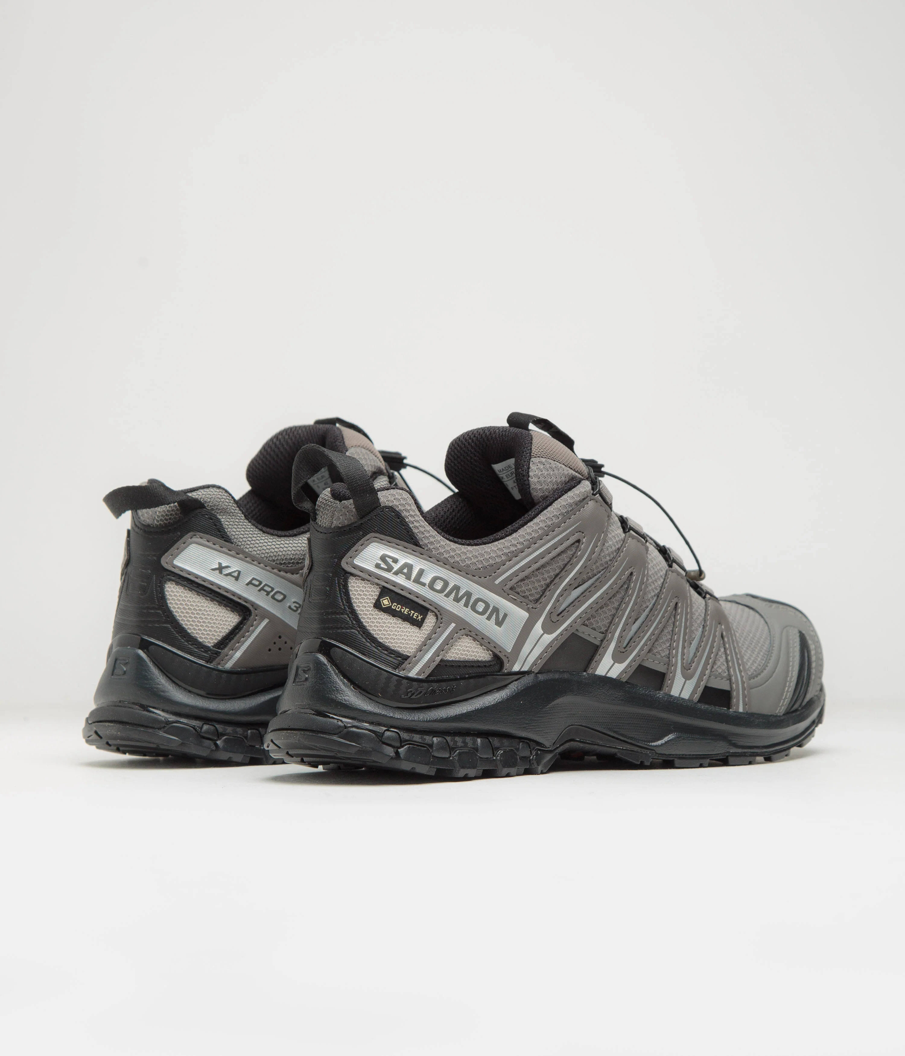 Salomon XA Pro 3D GTX Shoes - Pewter / Black / Silver Cloud - Image 4