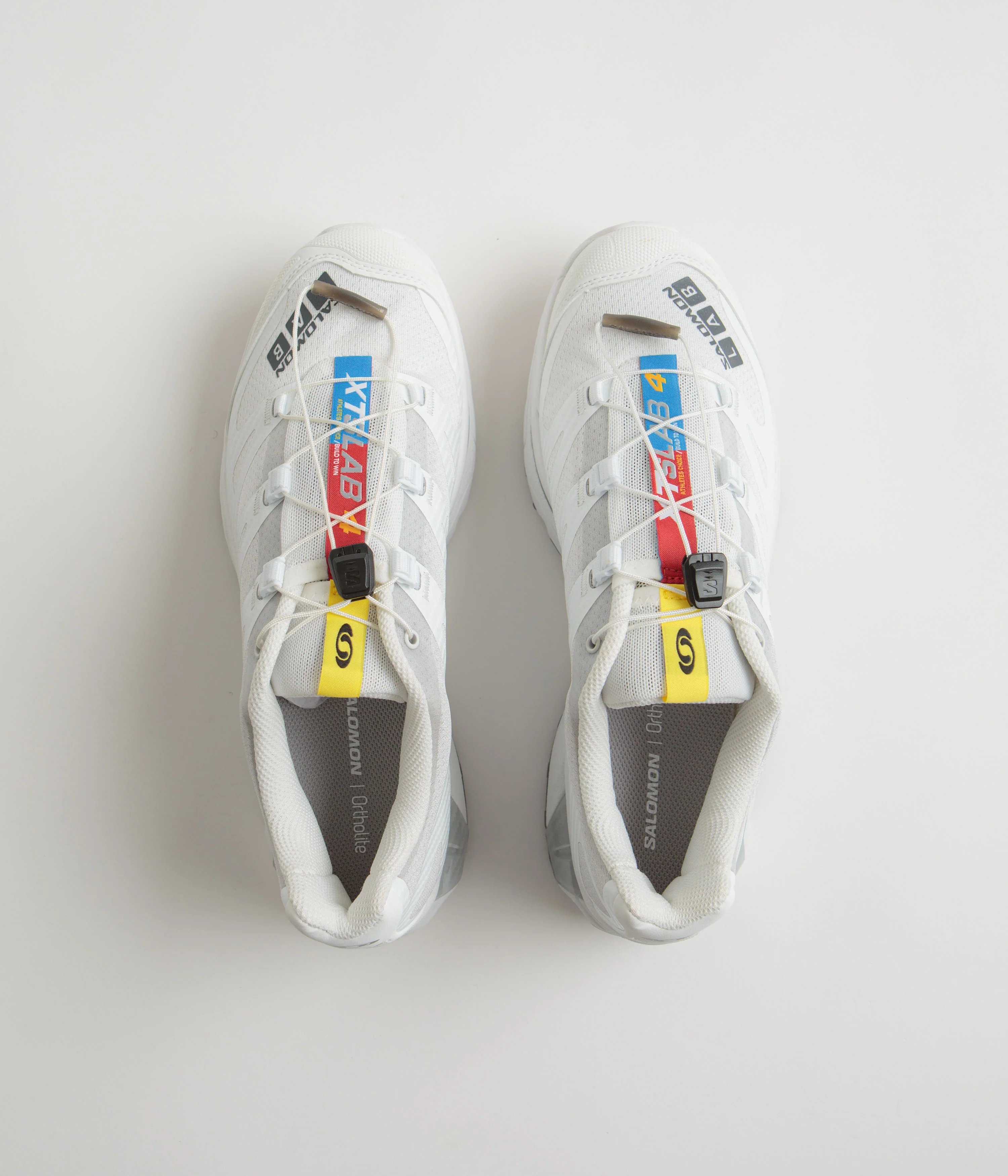 Salomon XT-4 OG Shoes - White / Ebony / Lunar Rock - Image 7