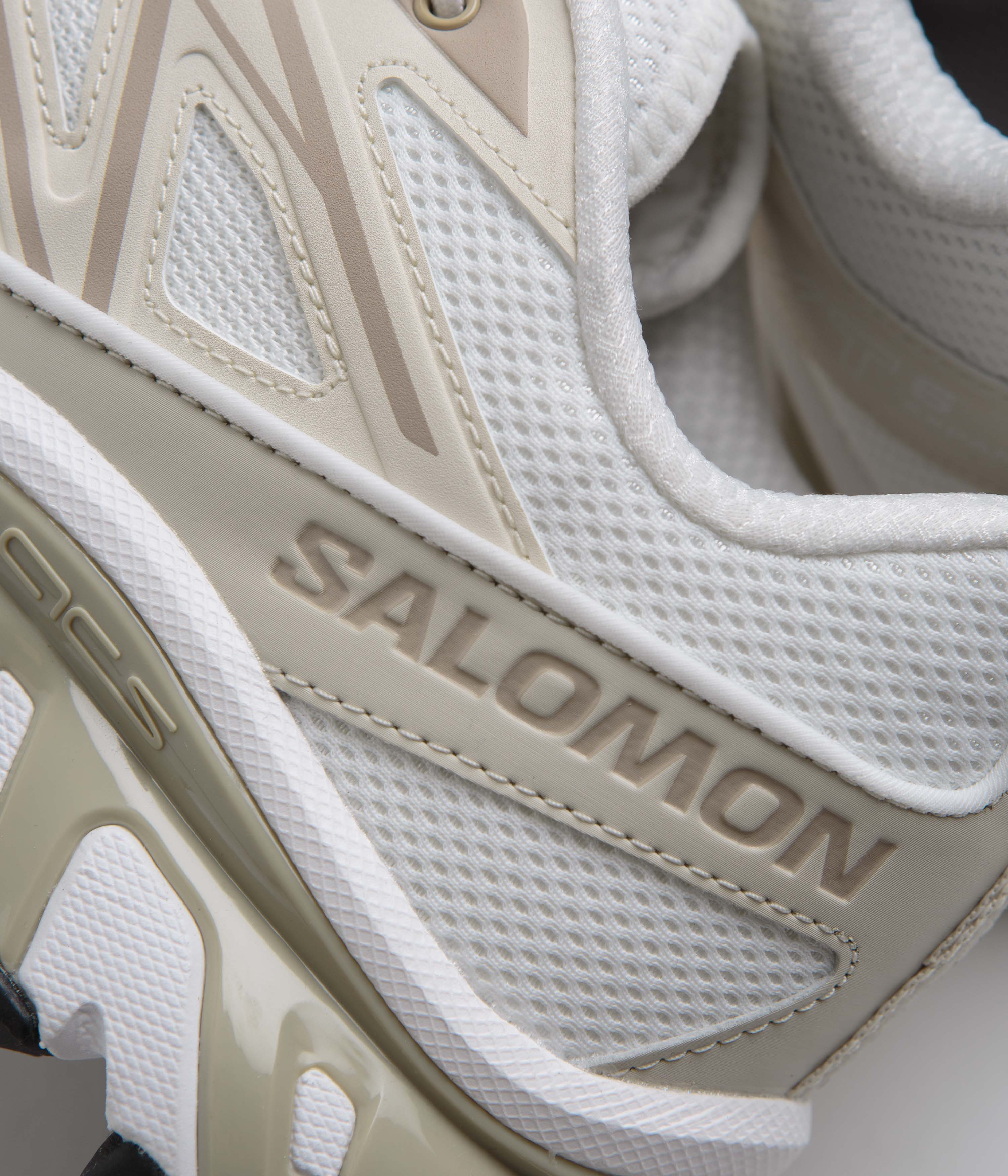Salomon XT-6 Expanse Shoes - White / Rainy Day / Oxford Tan - Image 4