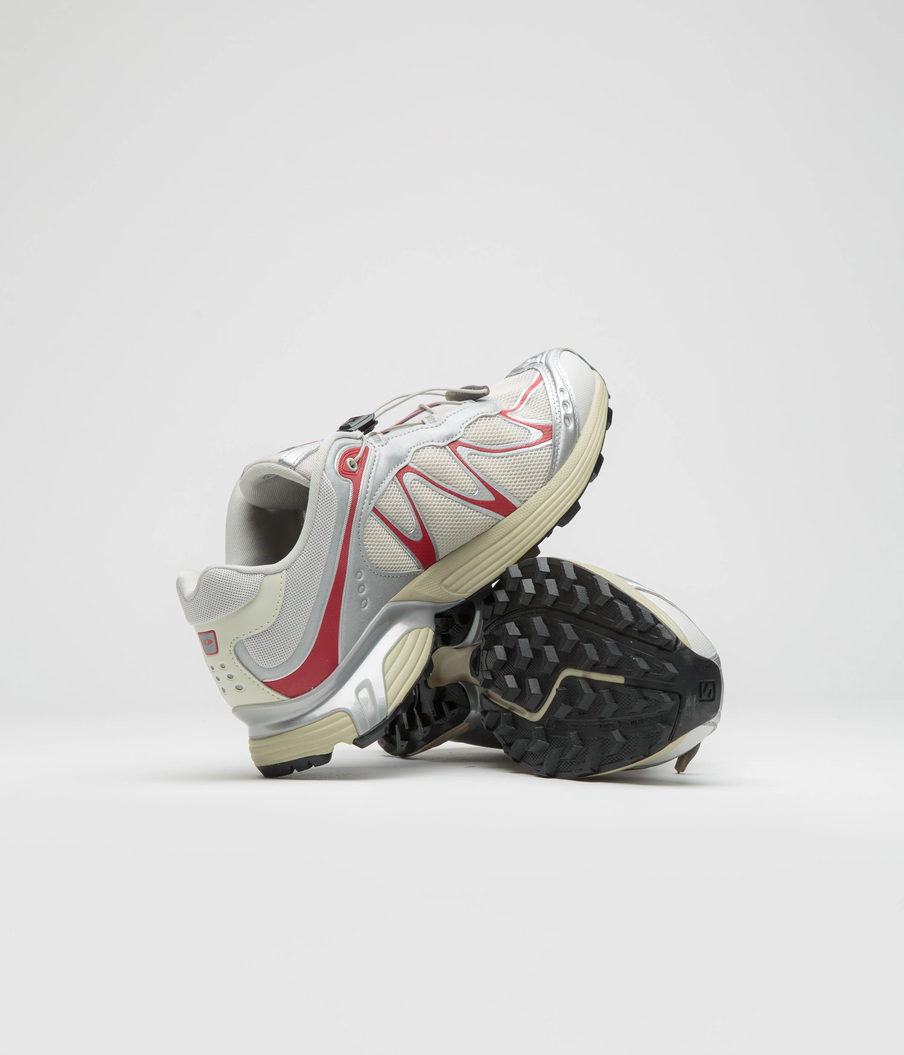 Salomon XT-Whisper Shoes - Almond Milk / FTW Silver / Lava Falls - Image 5