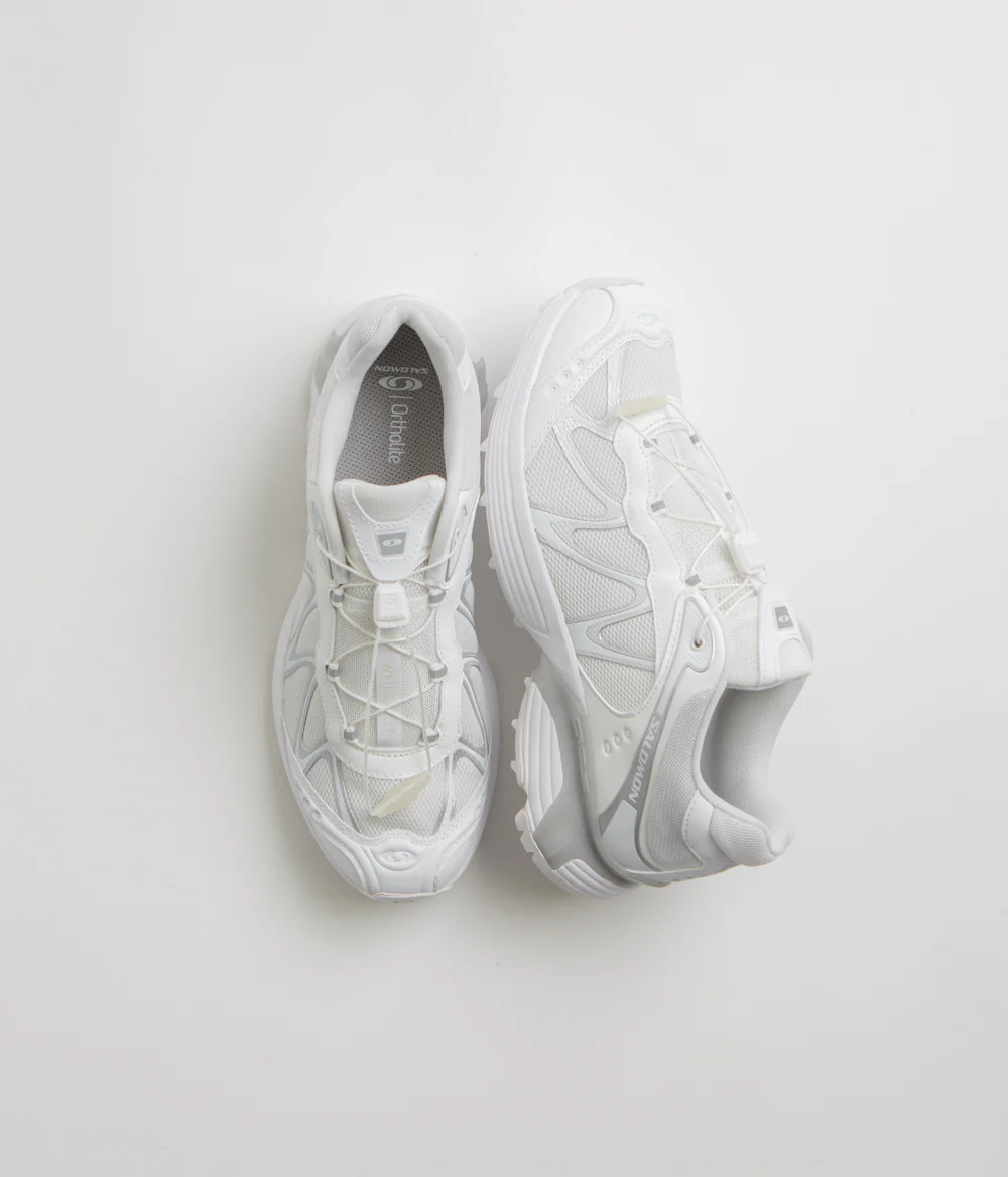 Salomon XT-Whisper Shoes - White / Lunar Rock / Silver - Image 2