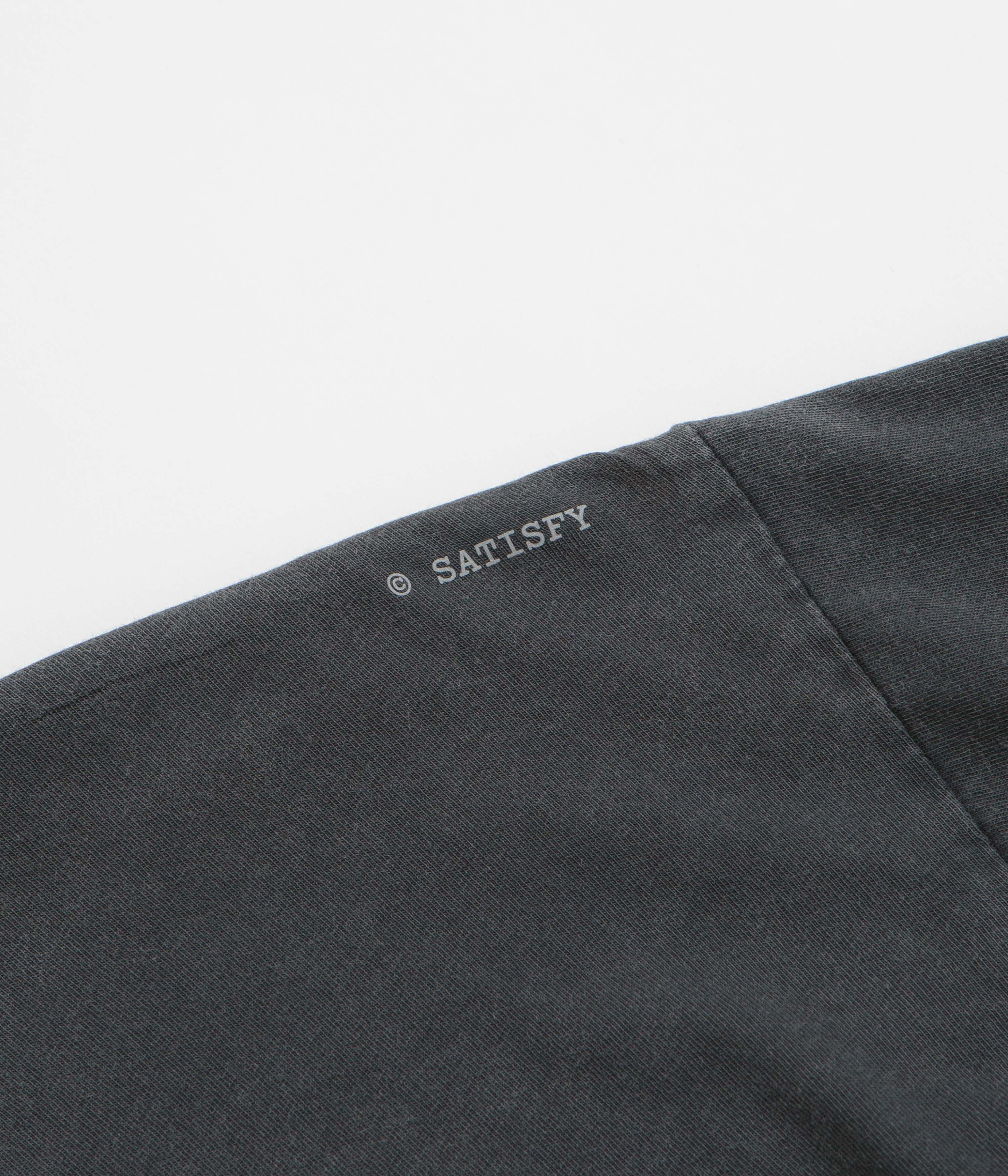 Satisfy MothTech Logo T-Shirt - Aged Black - Image 5