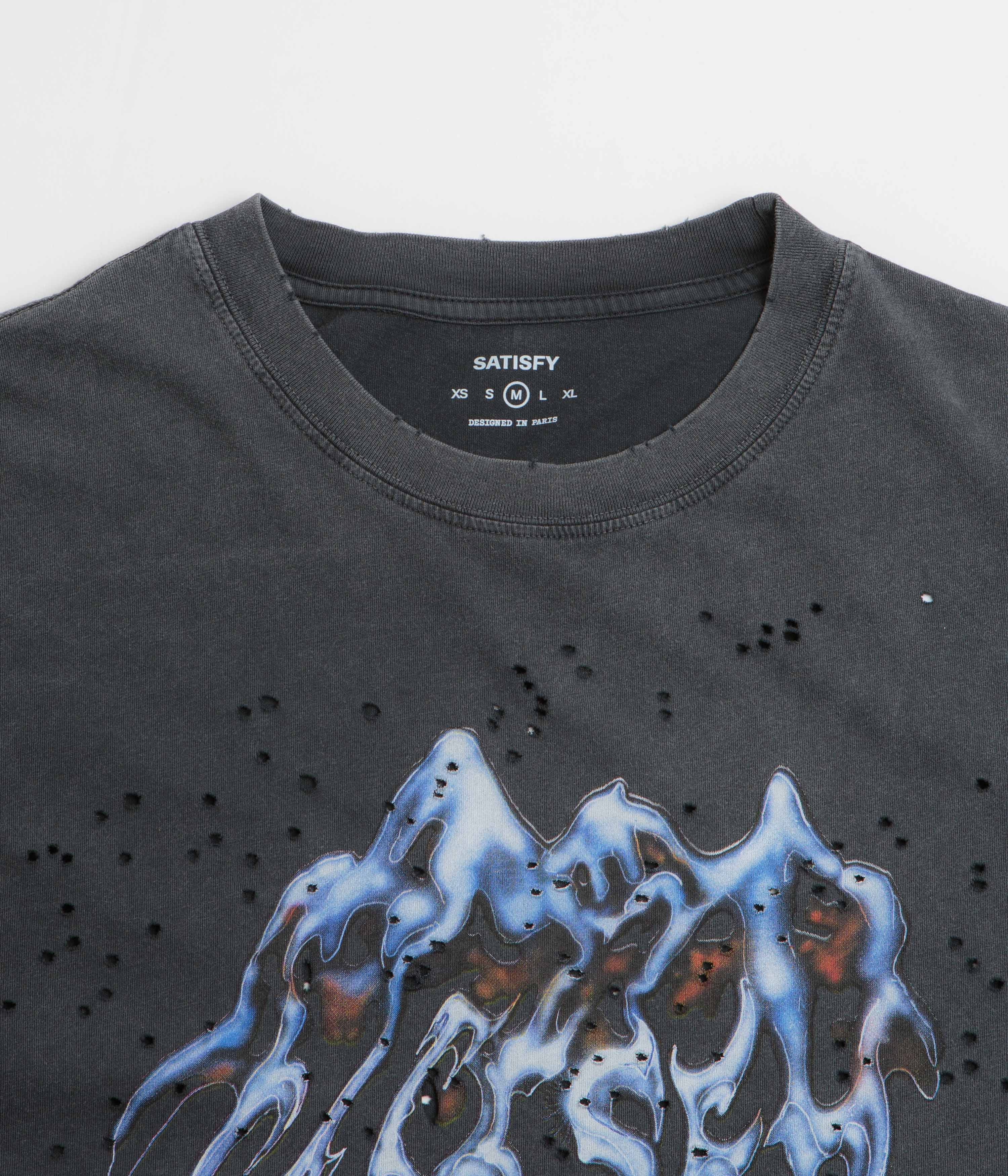 Satisfy MothTech Trail Master T-Shirt - Aged Black - Image 3