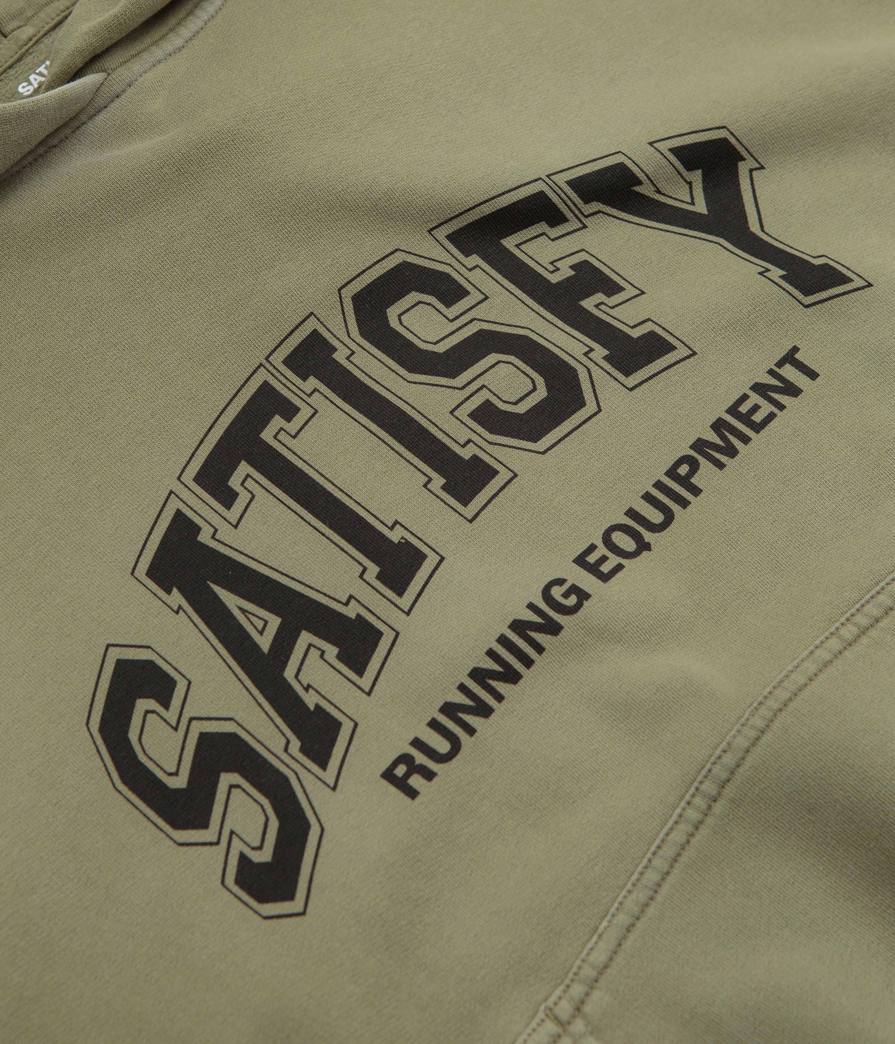 Satisfy SoftCell Hoodie - Sun Bleached Military Olive - Image 3