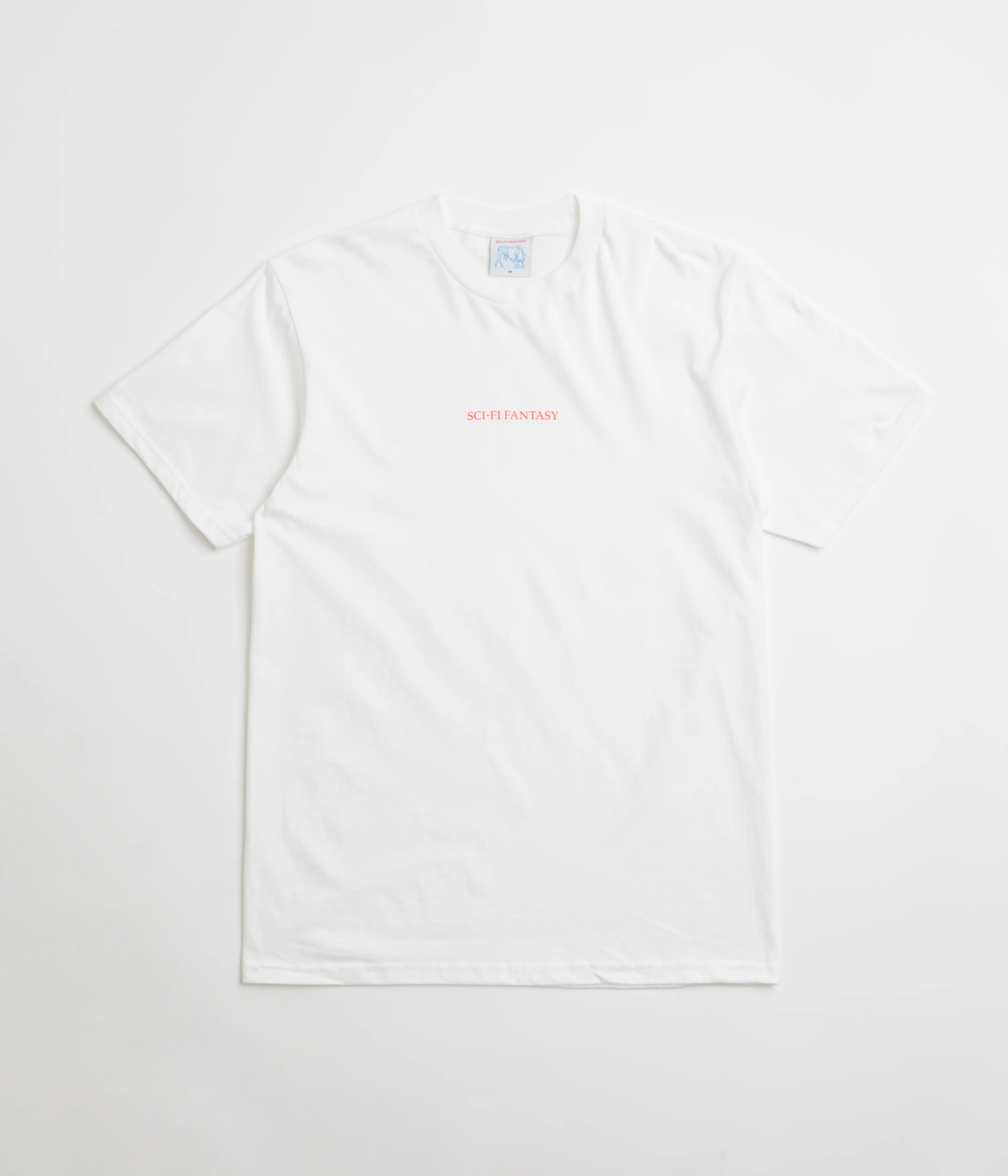 Sci-Fi Fantasy Tiny Classic Logo T-Shirt - White