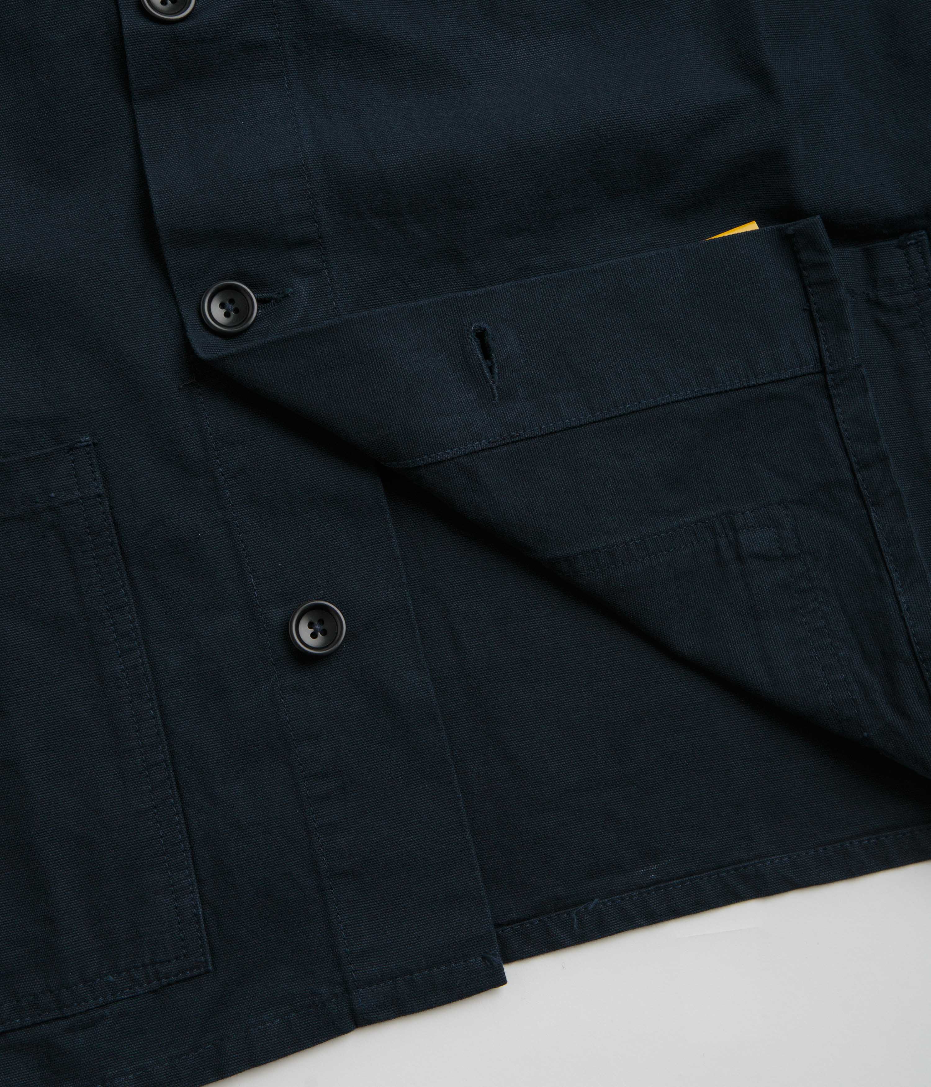 Service Works Canvas Chore Shirt - Dark Navy - Image 5