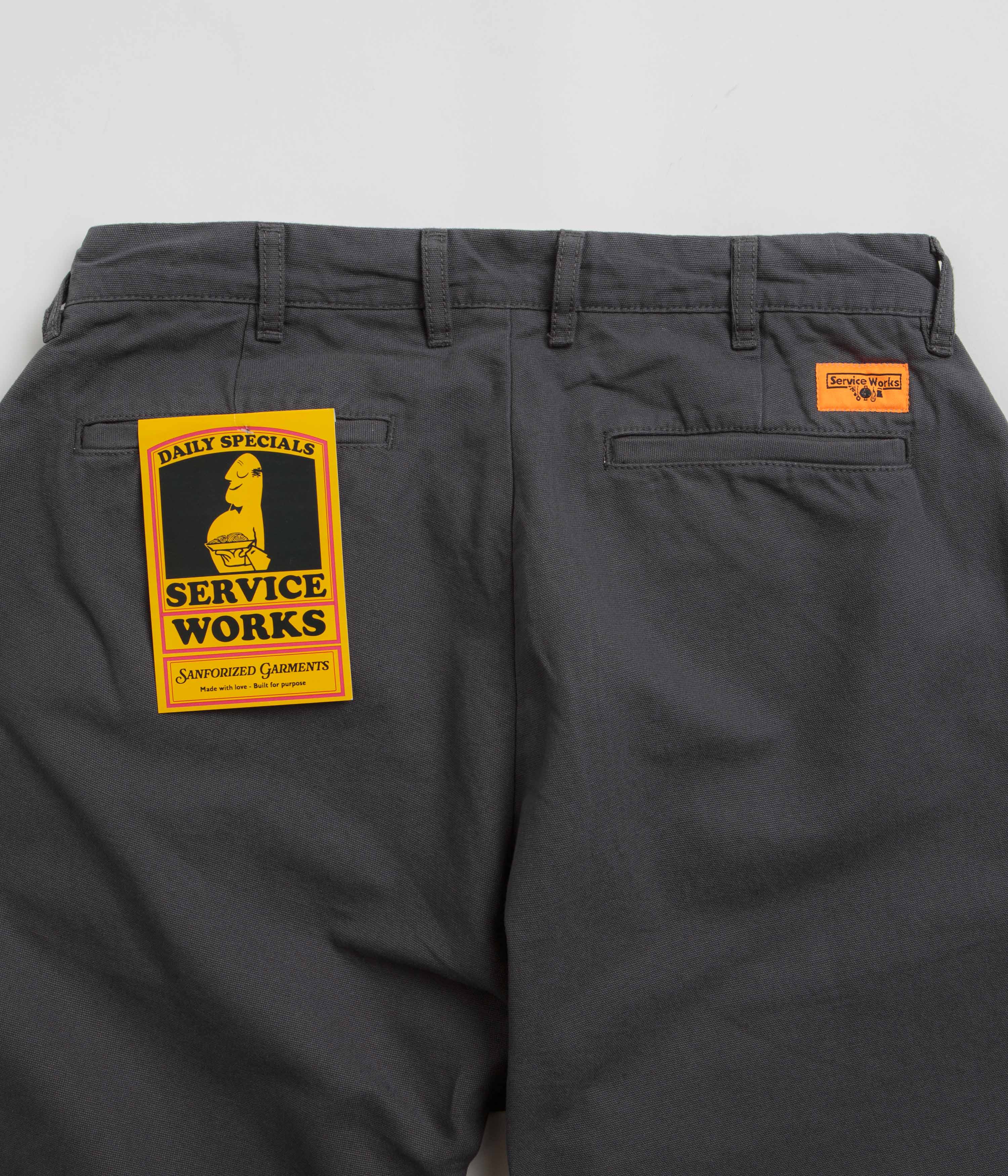 Service Works Canvas Part Timer Pants - Grey - Image 6