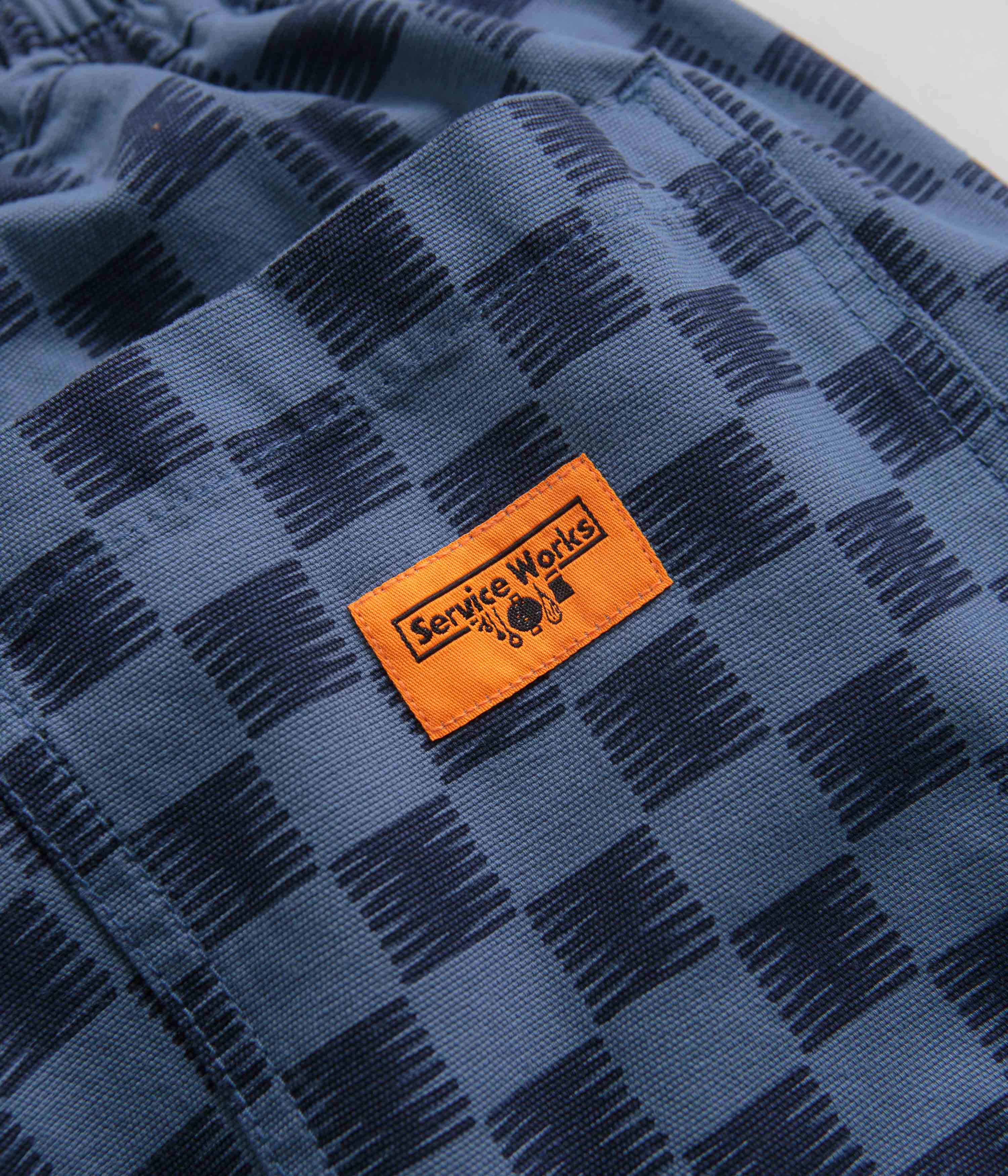 Service Works Classic Chef Pants - Blue Checker - Image 6