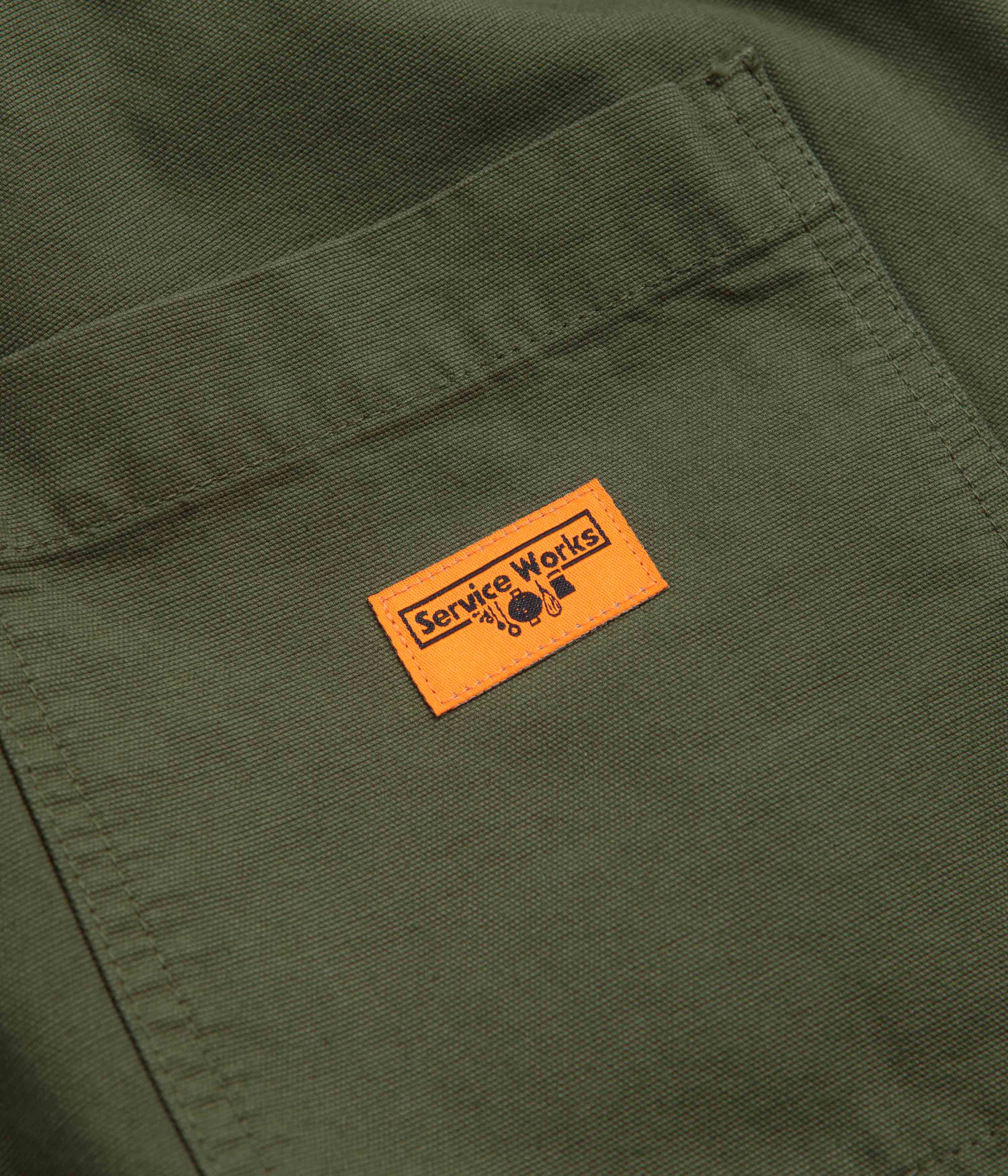 Service Works Classic Chef Pants - Olive - Image 5