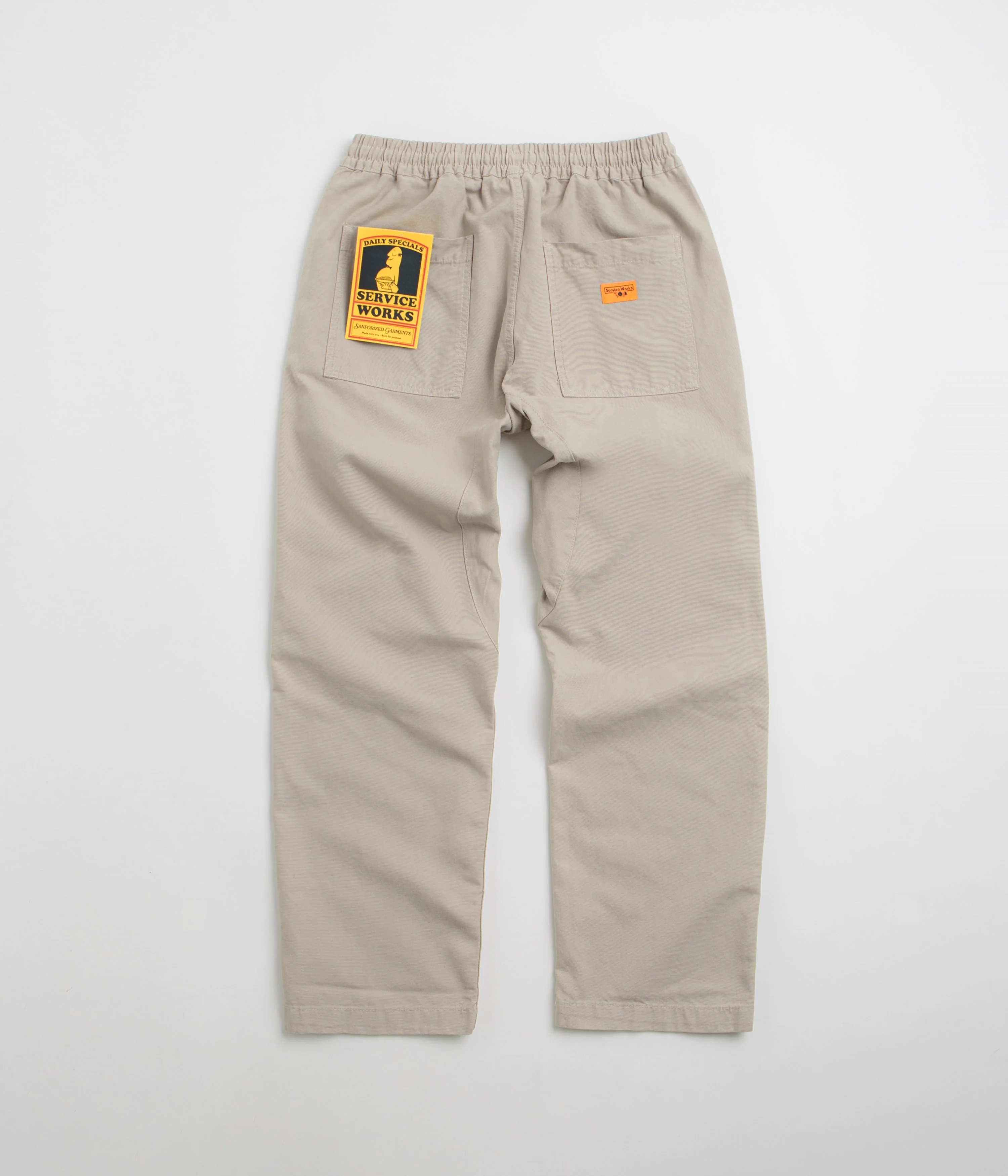 Service Works Classic Chef Pants - Stone - Image 3